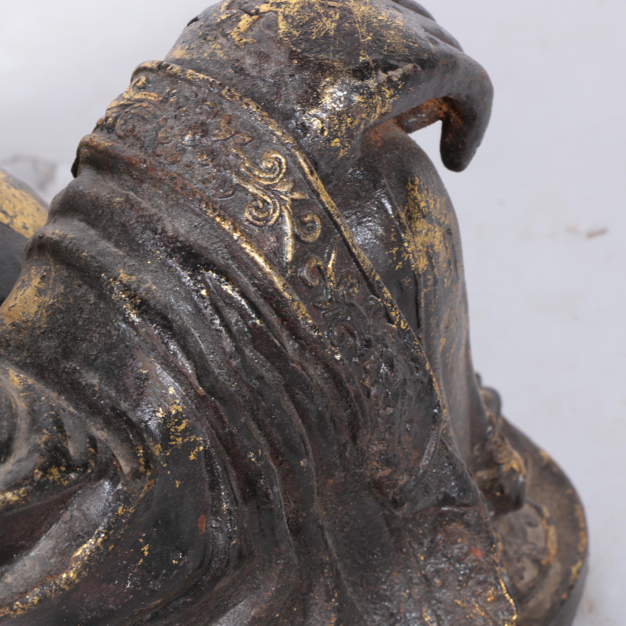 Metal Budai Sculpture