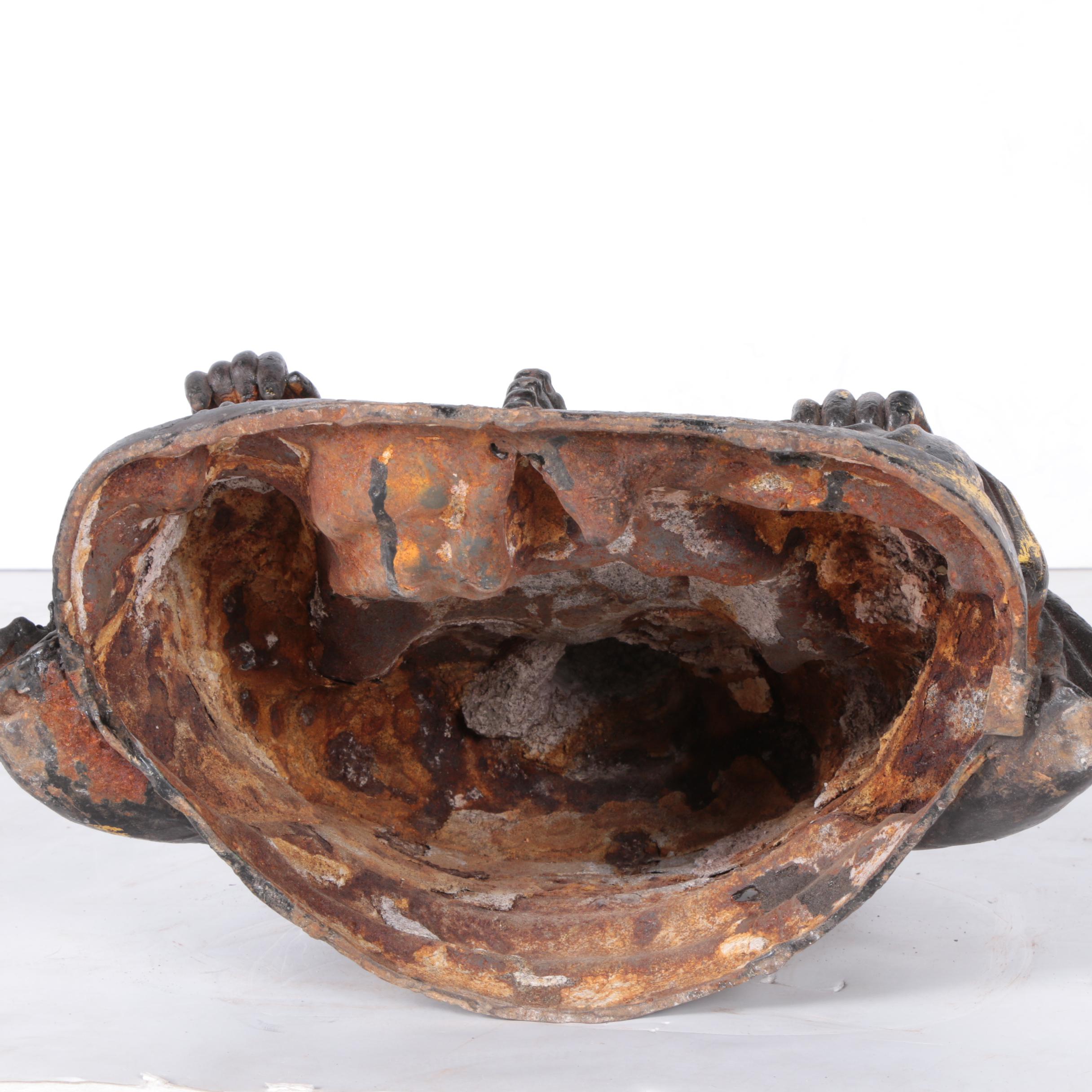 Metal Budai Sculpture