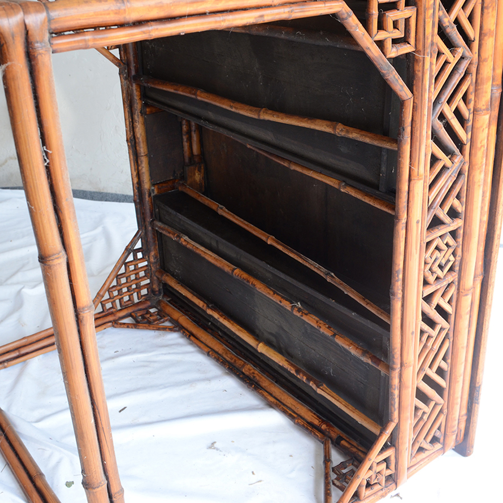 Vintage Rattan Desk