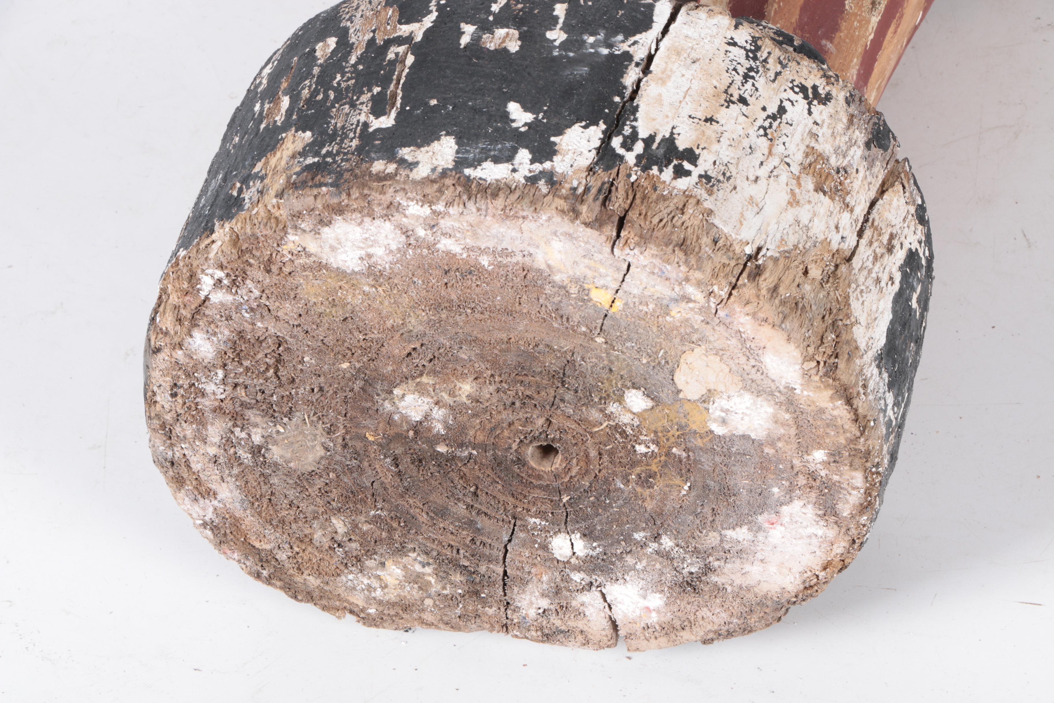 Hand-Carved Uncle Sam Garden Folk Art Statue