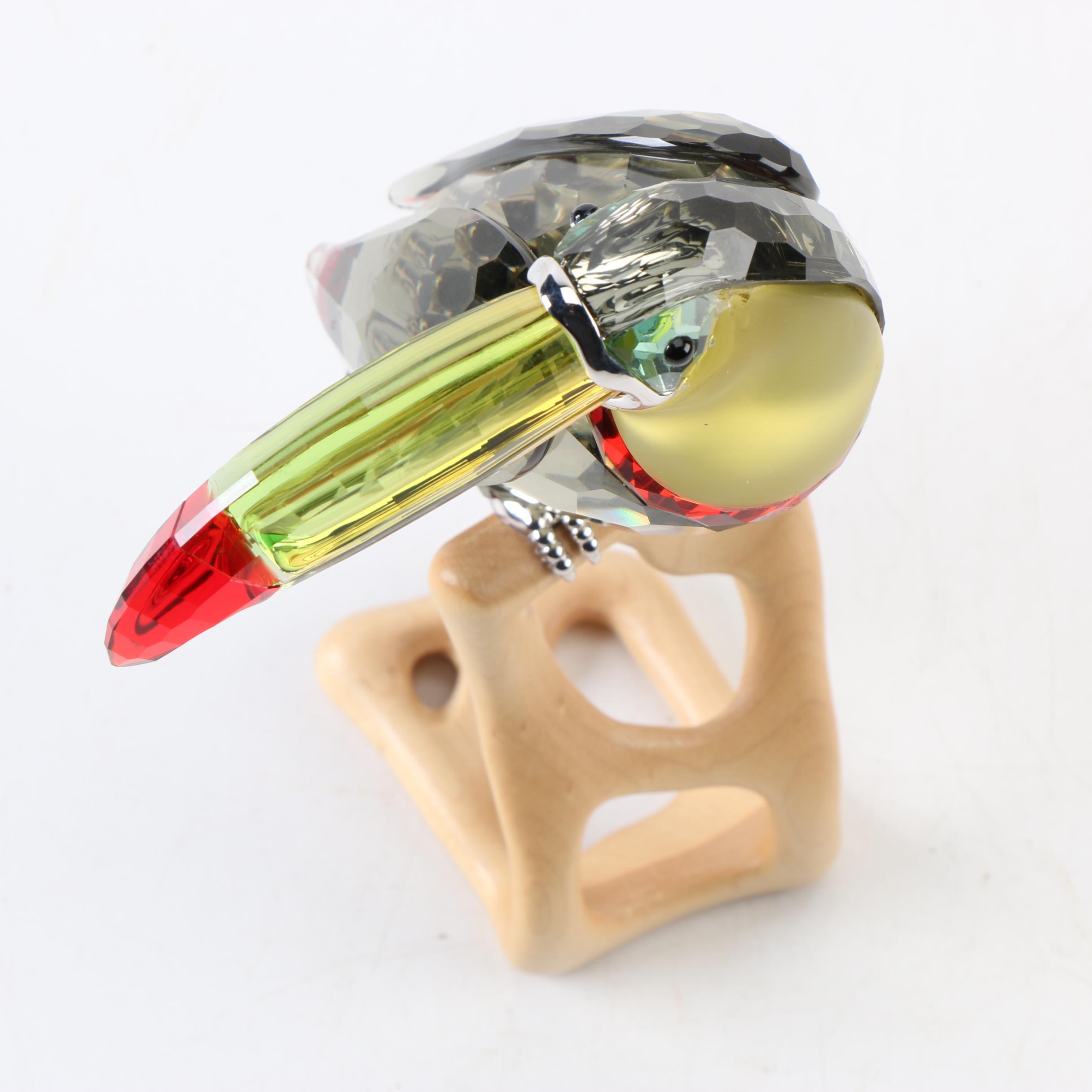 Swarovski Crystal "Black Diamond Toucan" Figurine