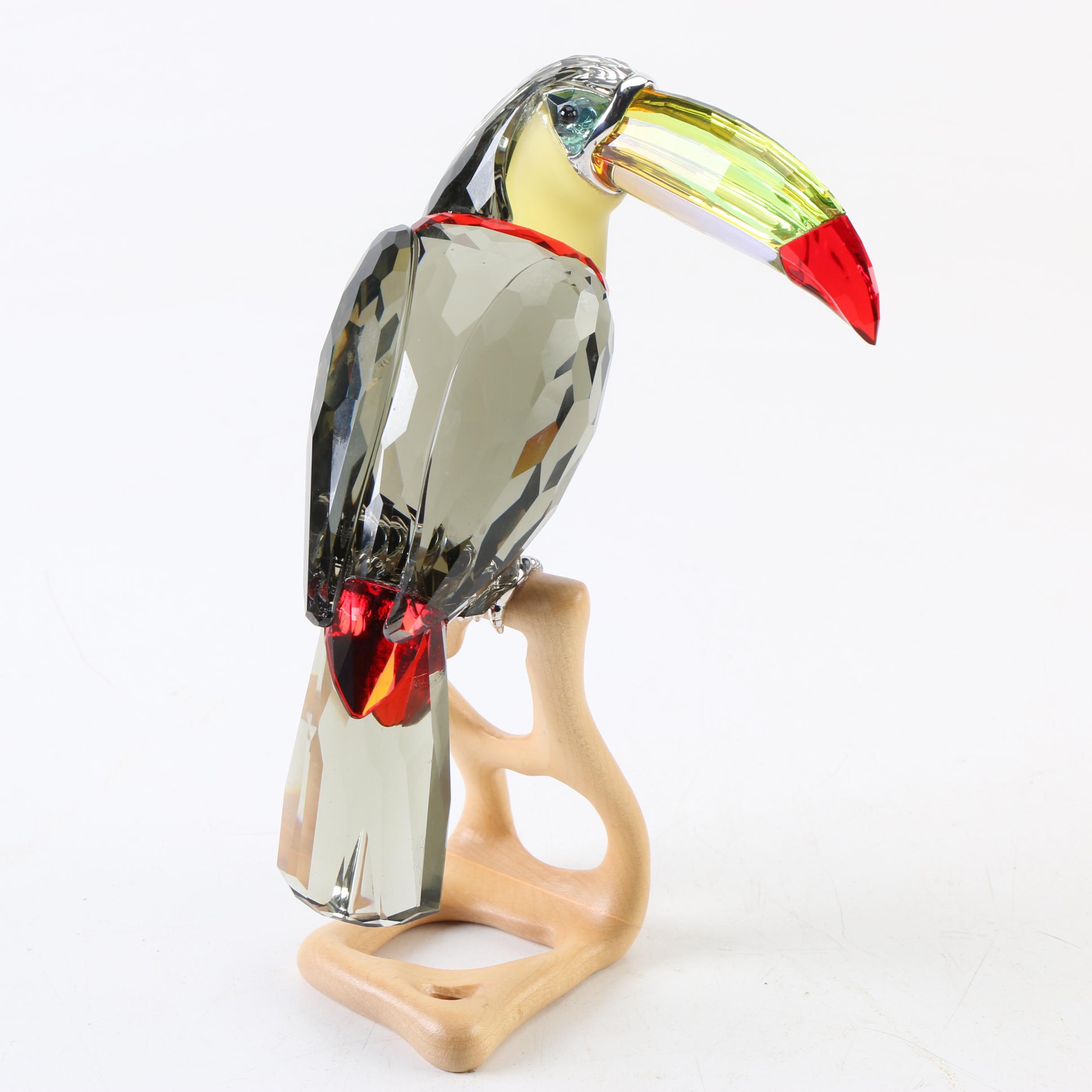 Swarovski Crystal "Black Diamond Toucan" Figurine