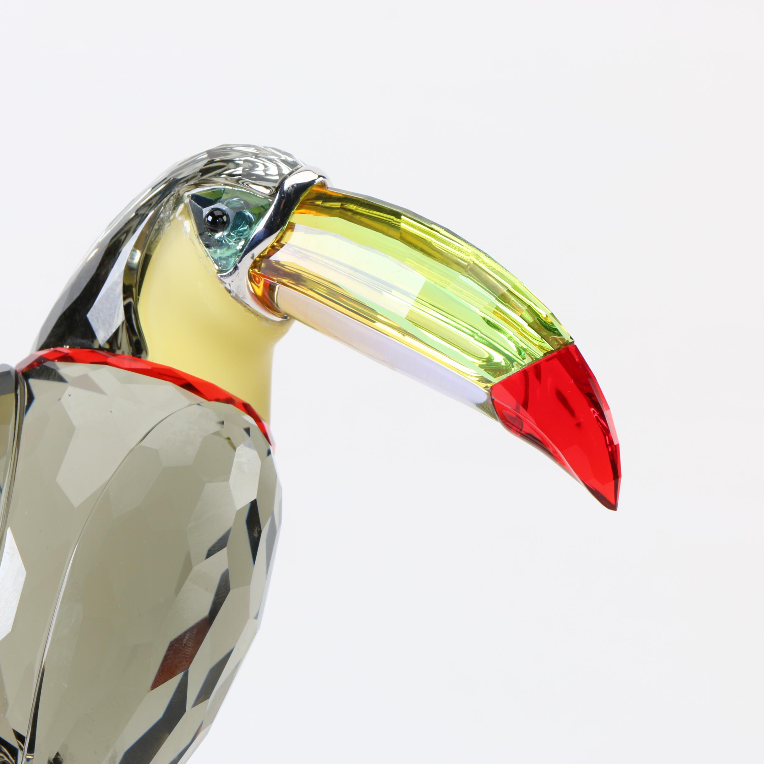 Swarovski Crystal "Black Diamond Toucan" Figurine