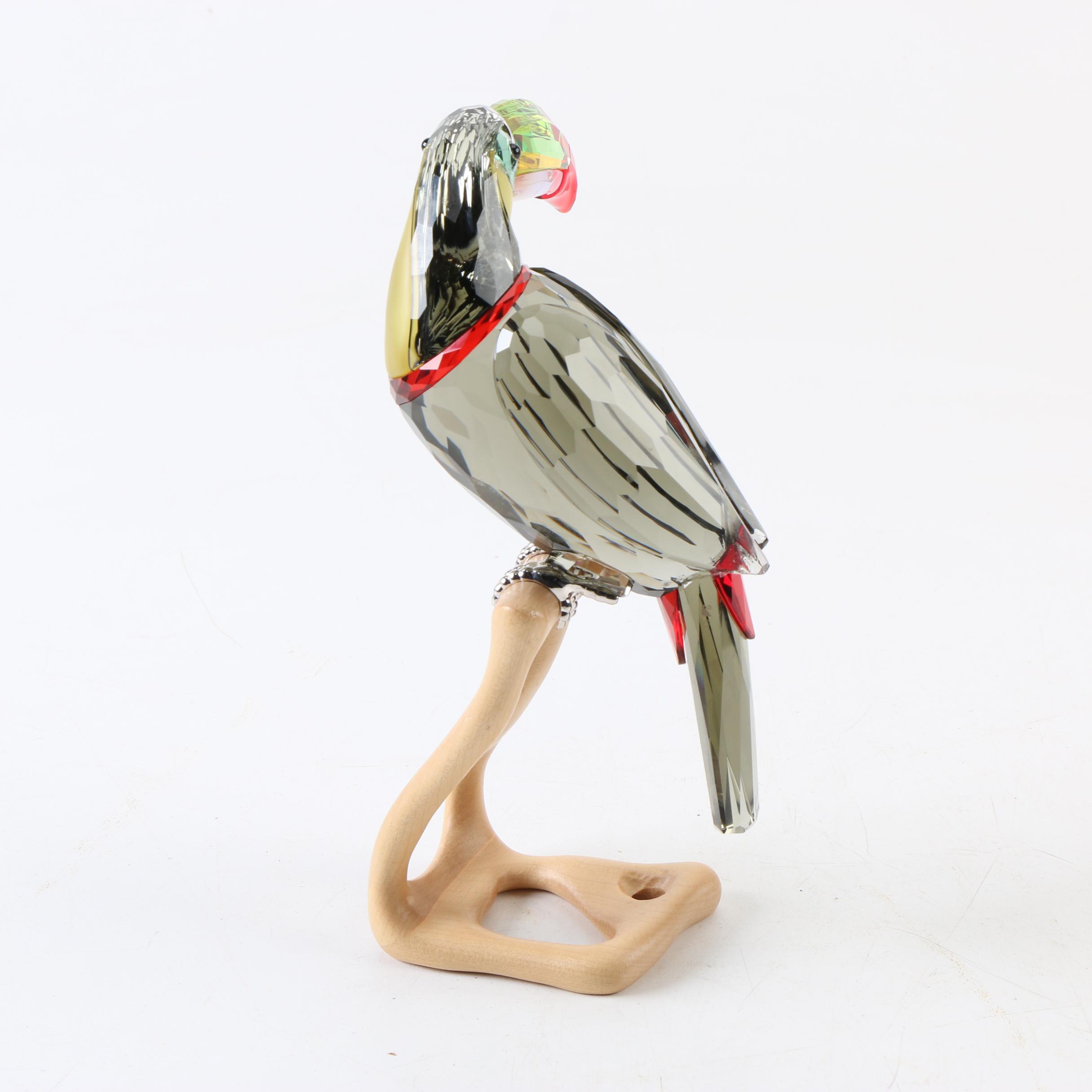 Swarovski Crystal "Black Diamond Toucan" Figurine
