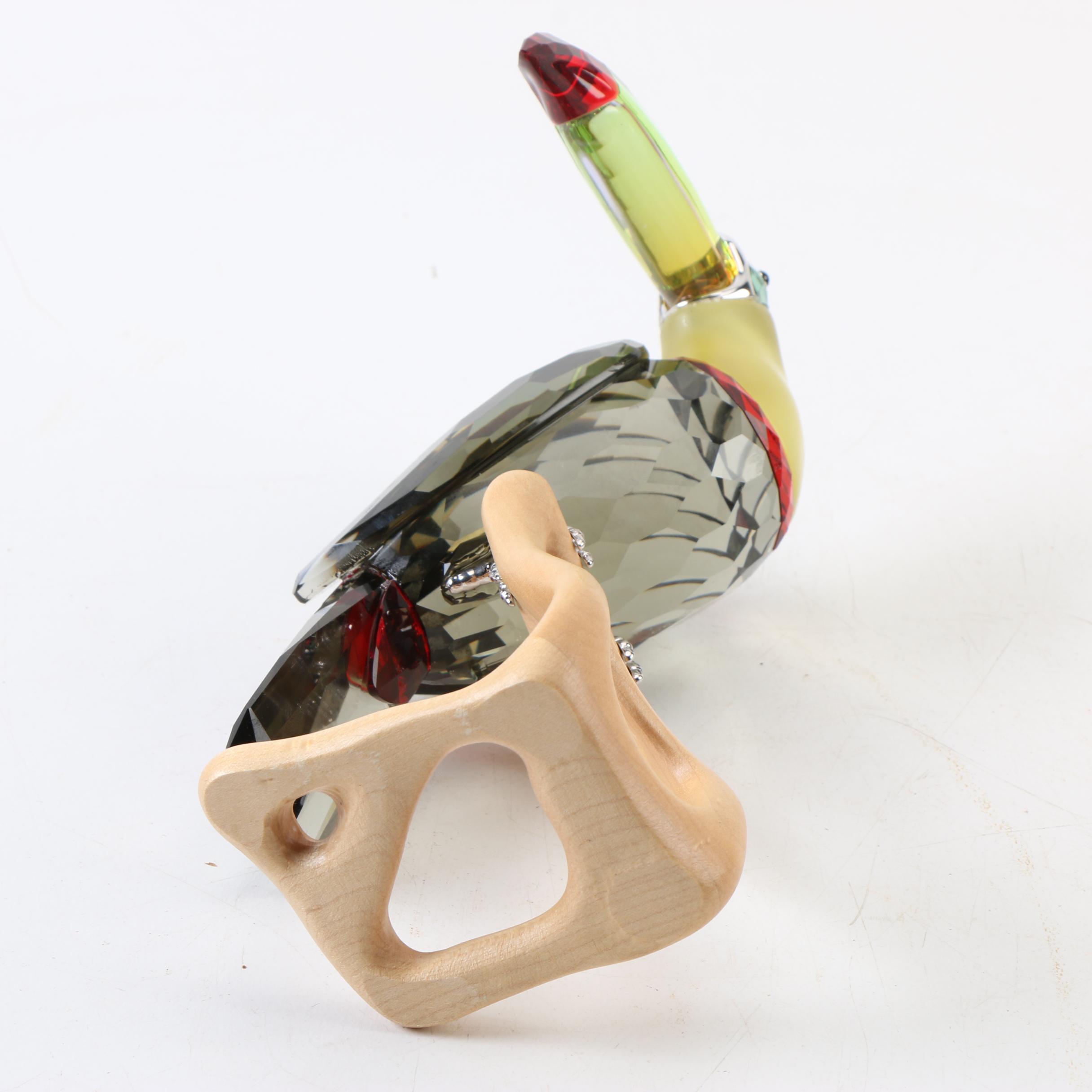 Swarovski Crystal "Black Diamond Toucan" Figurine