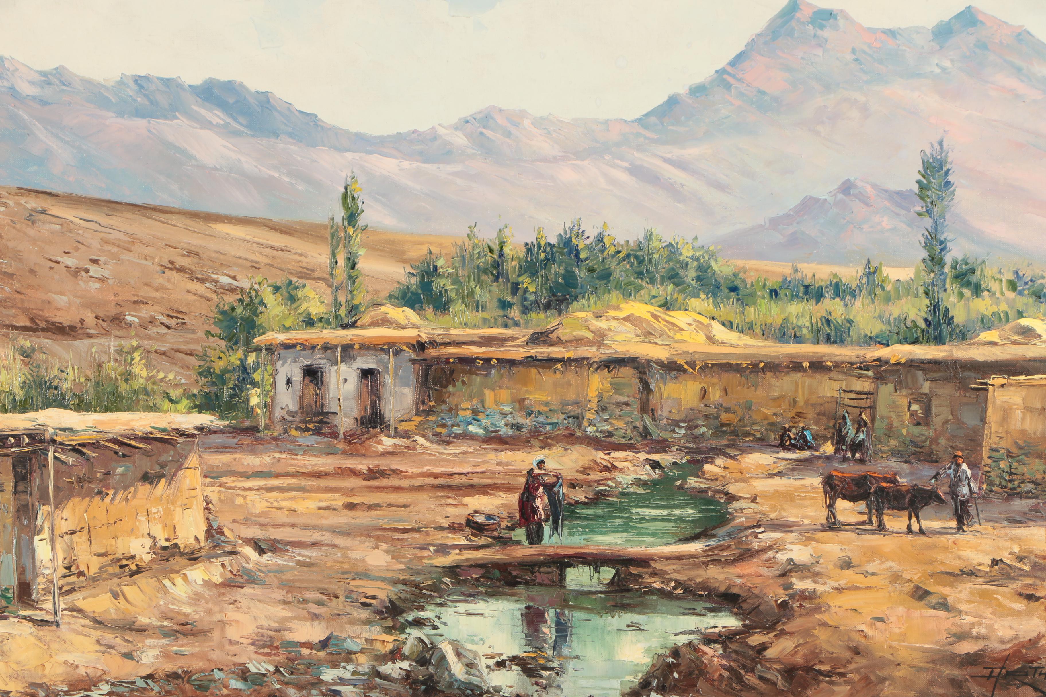 Arthur Sarkissian Oil Painting "Tehran"