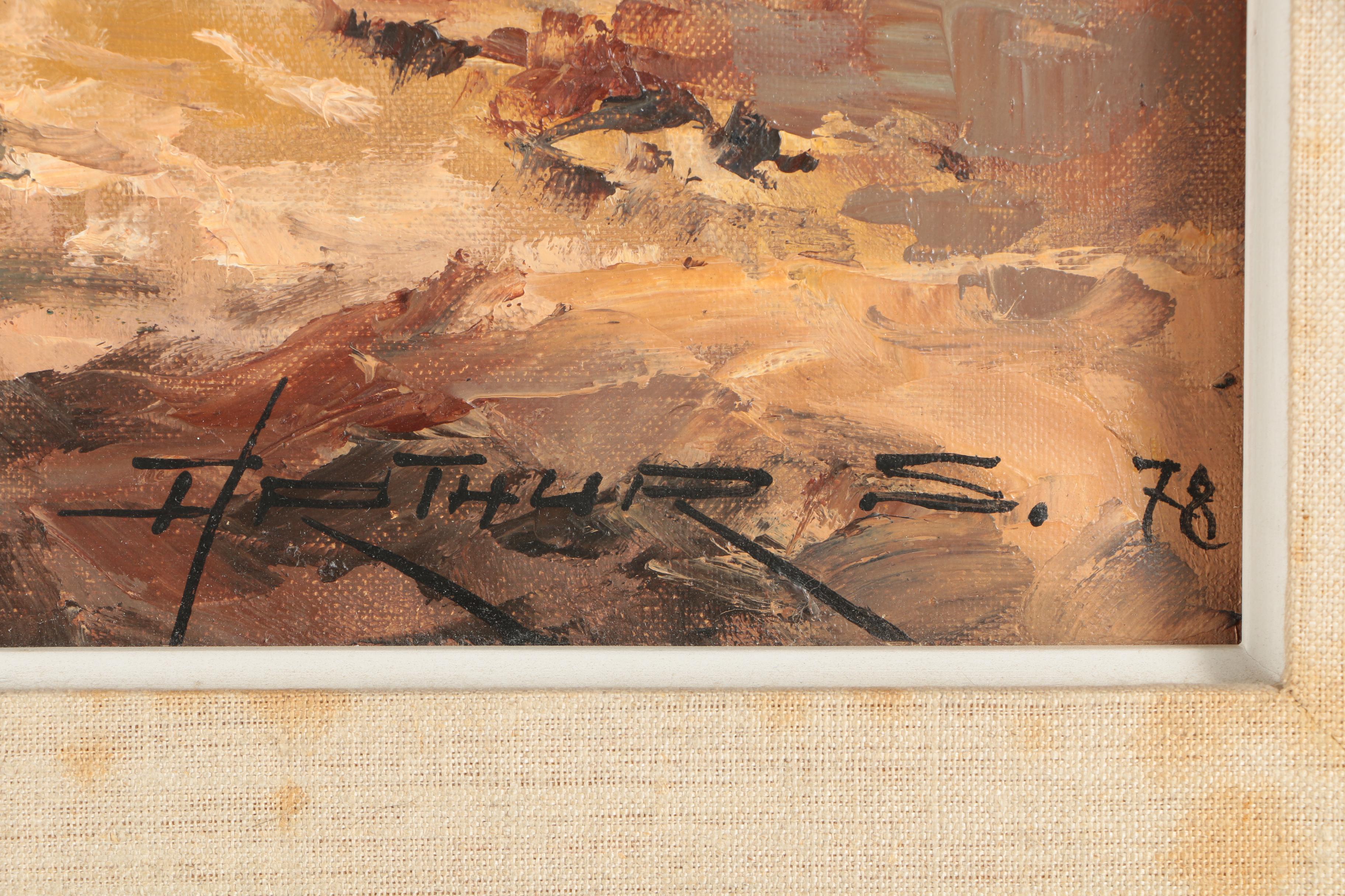 Arthur Sarkissian Oil Painting "Tehran"