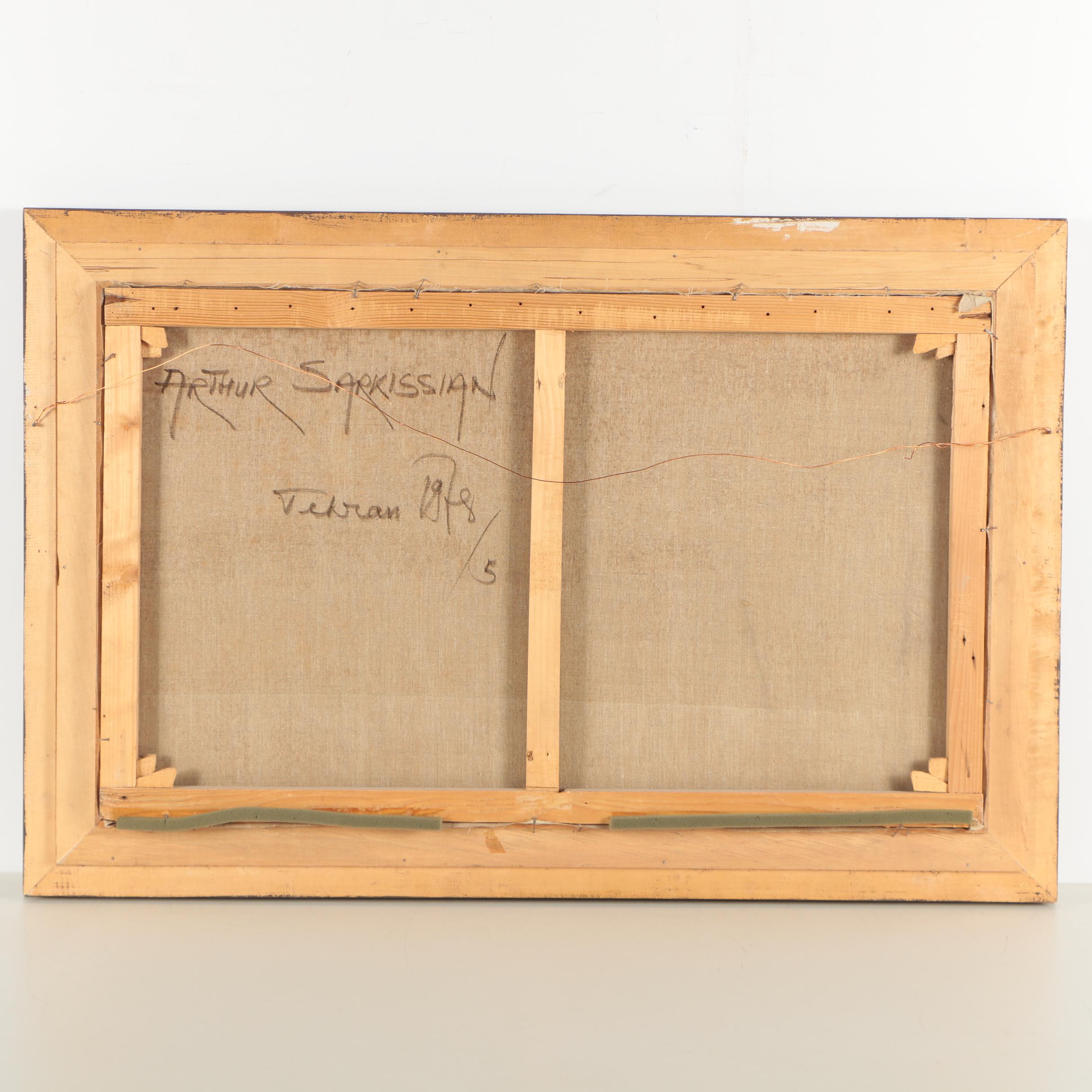 Arthur Sarkissian Oil Painting "Tehran"