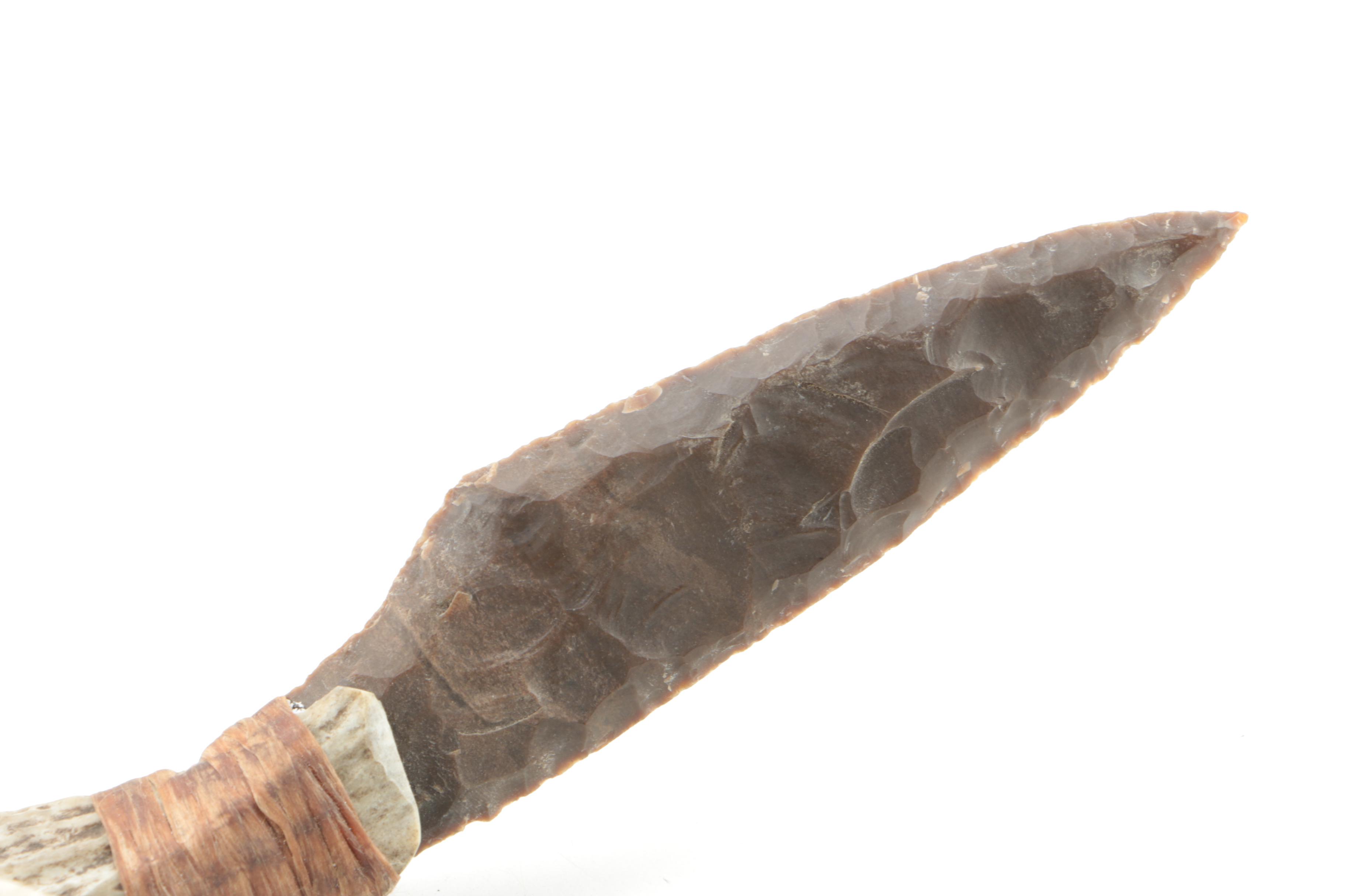 Antler and Chert Point Knife