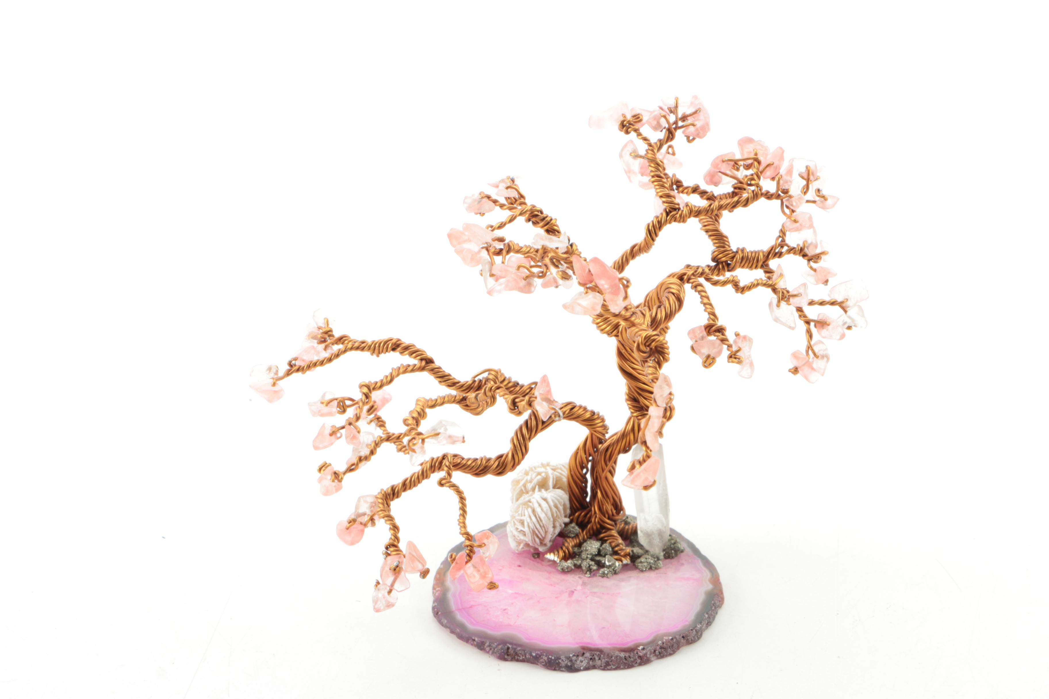 Stone Wire Wrapped Trees