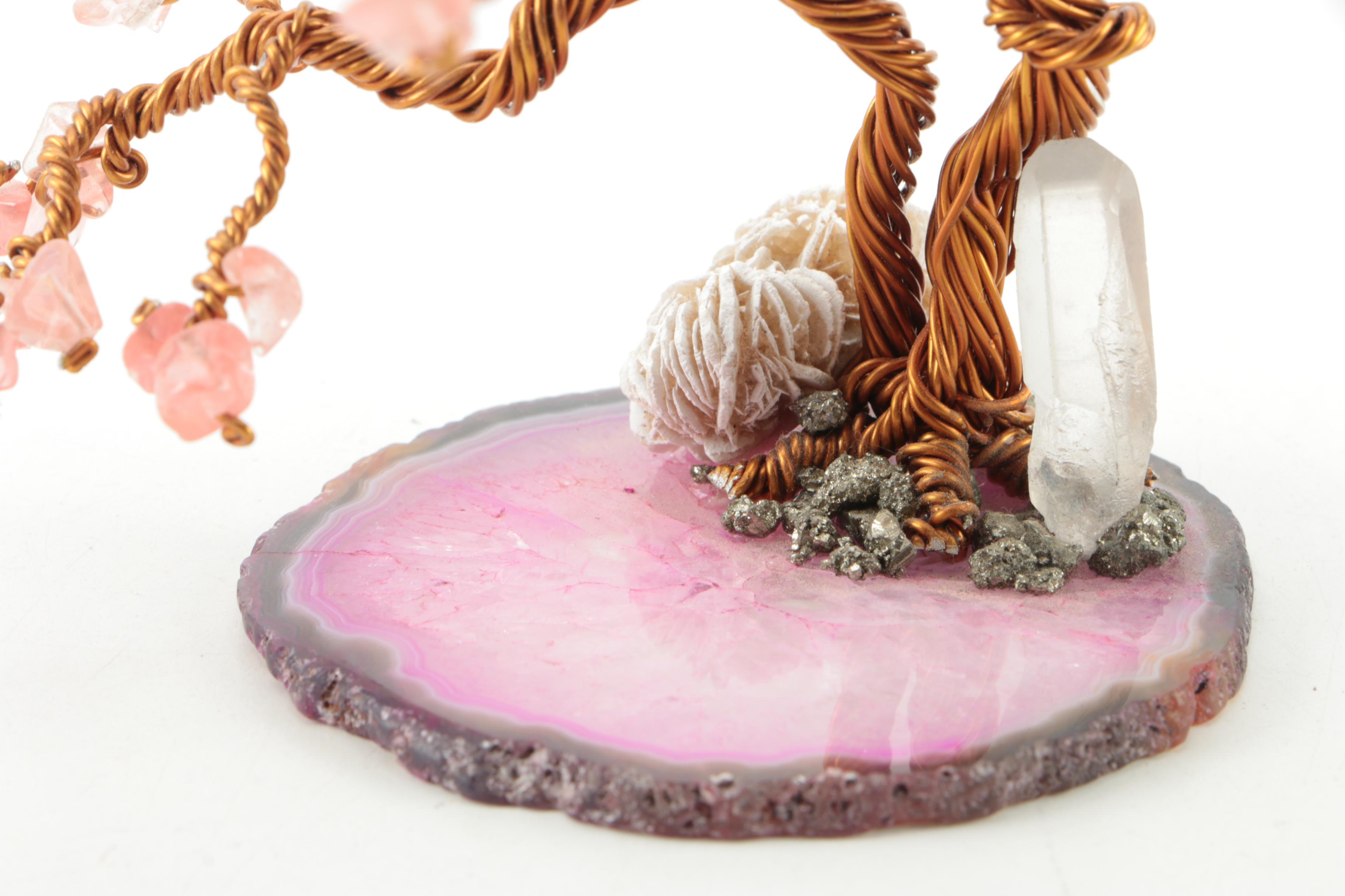 Stone Wire Wrapped Trees