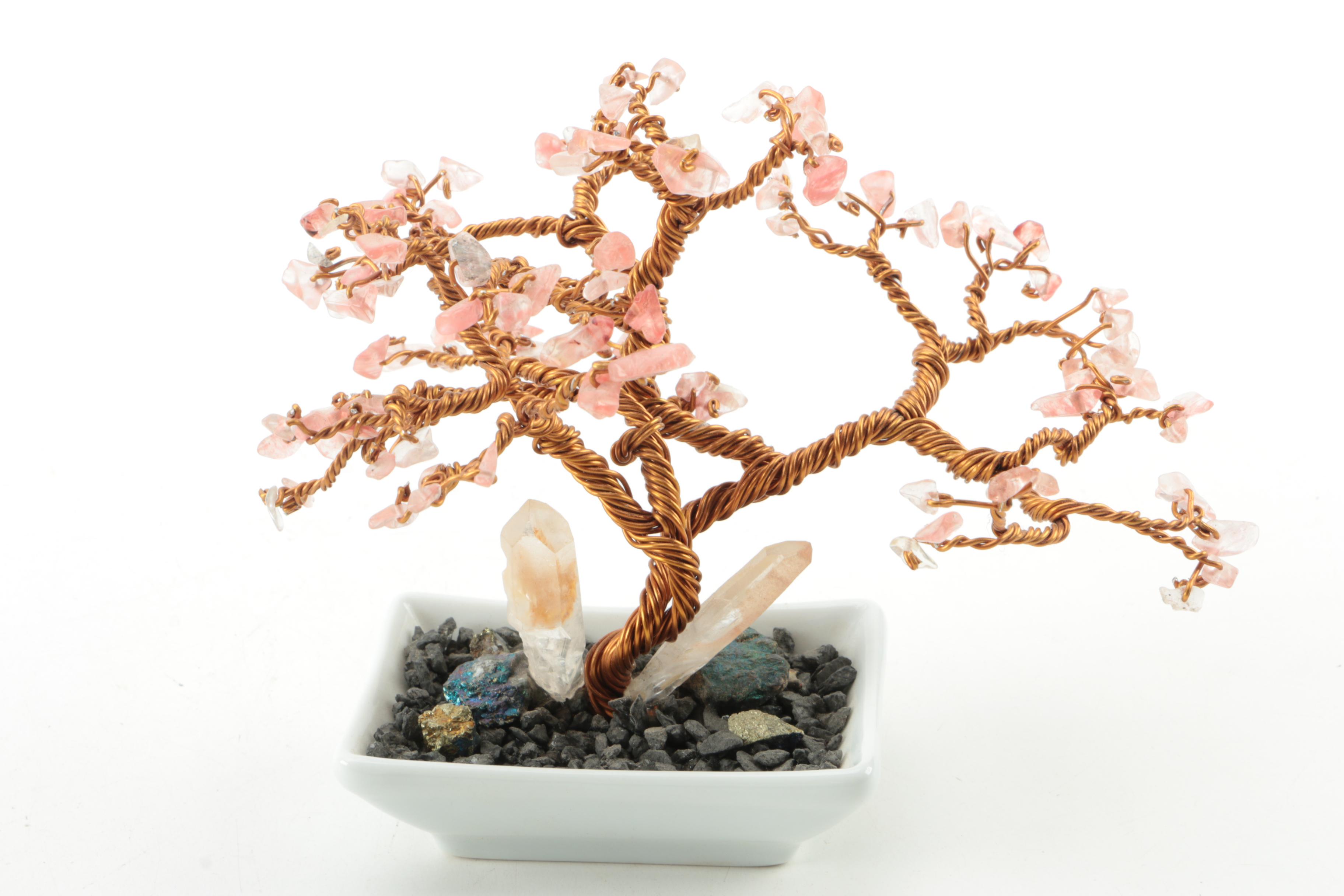 Stone Wire Wrapped Trees