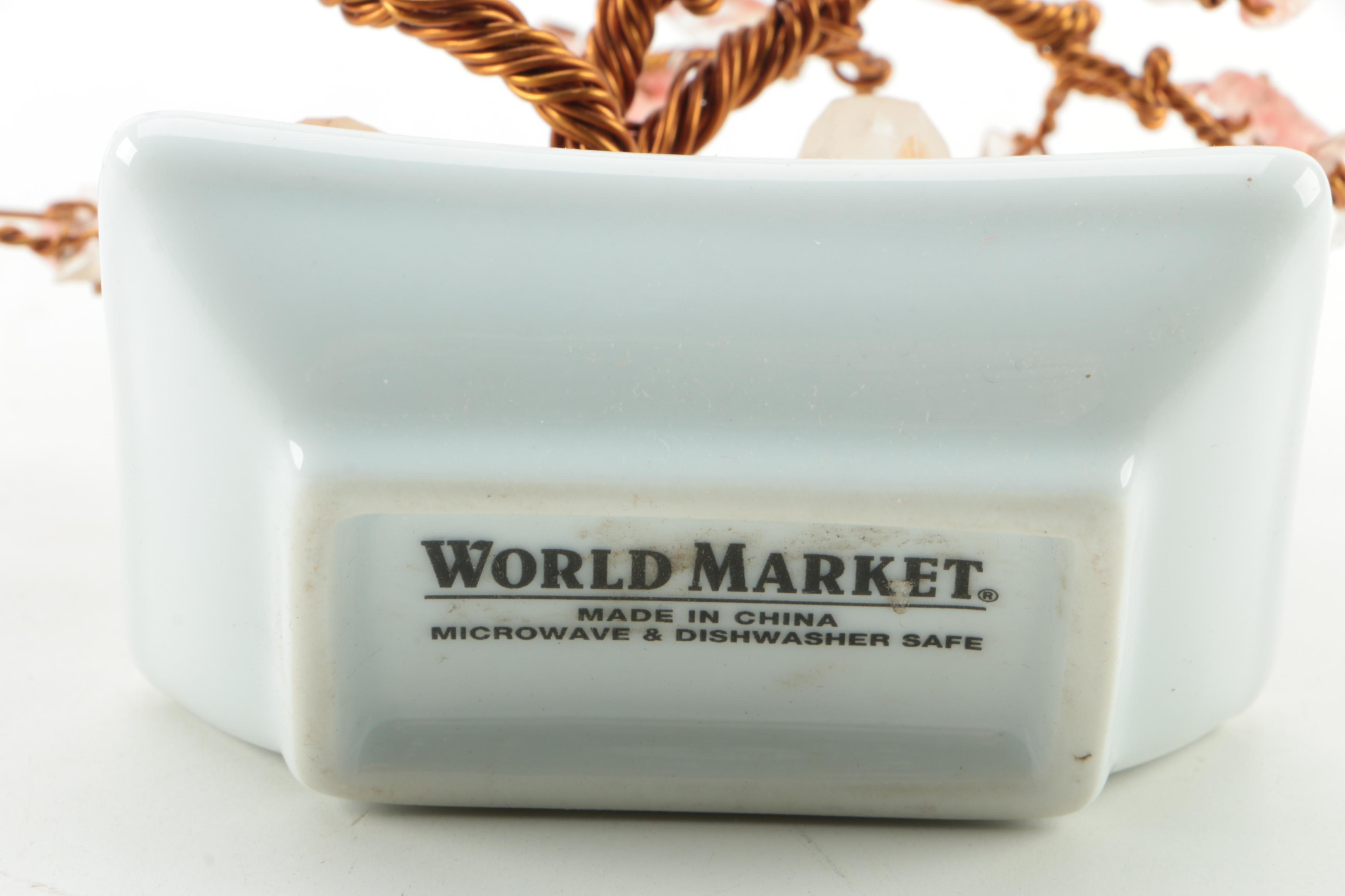 Stone Wire Wrapped Trees