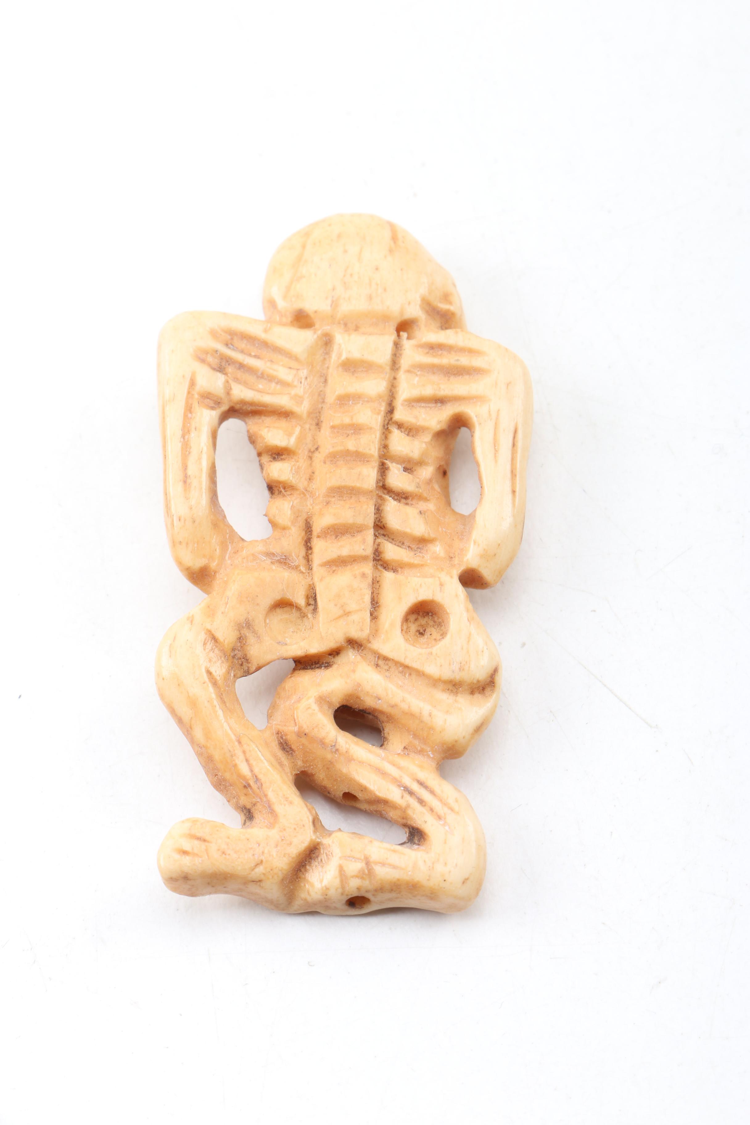 Carved Bone Figurines