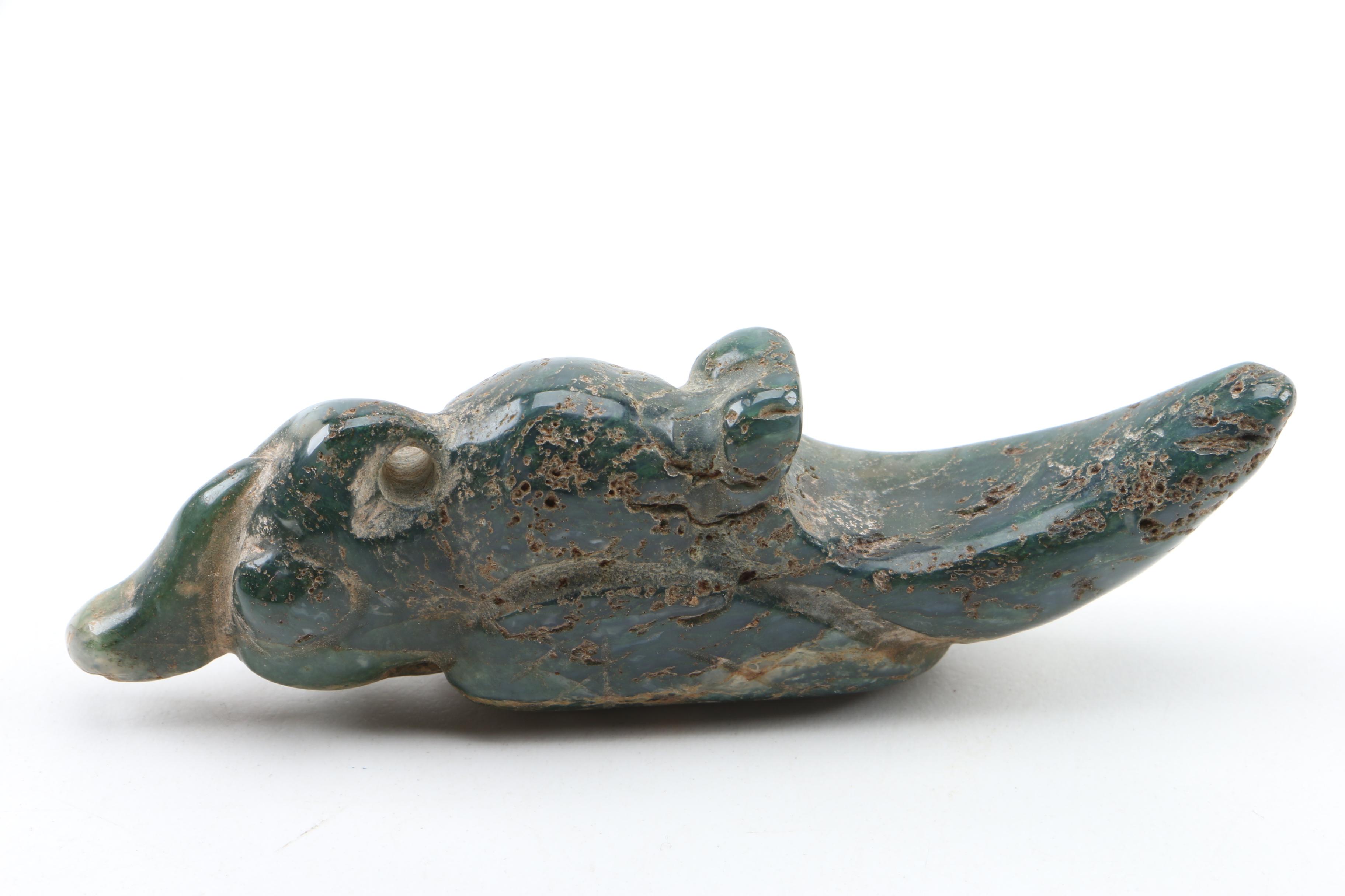 Carved Agate Figurines