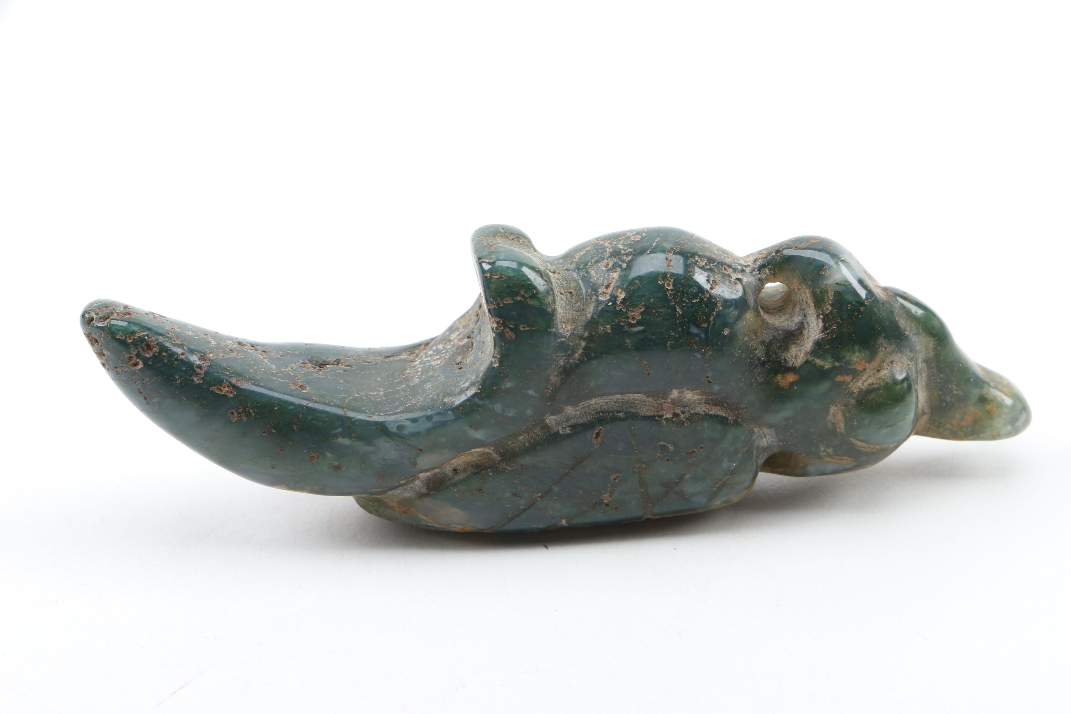 Carved Agate Figurines