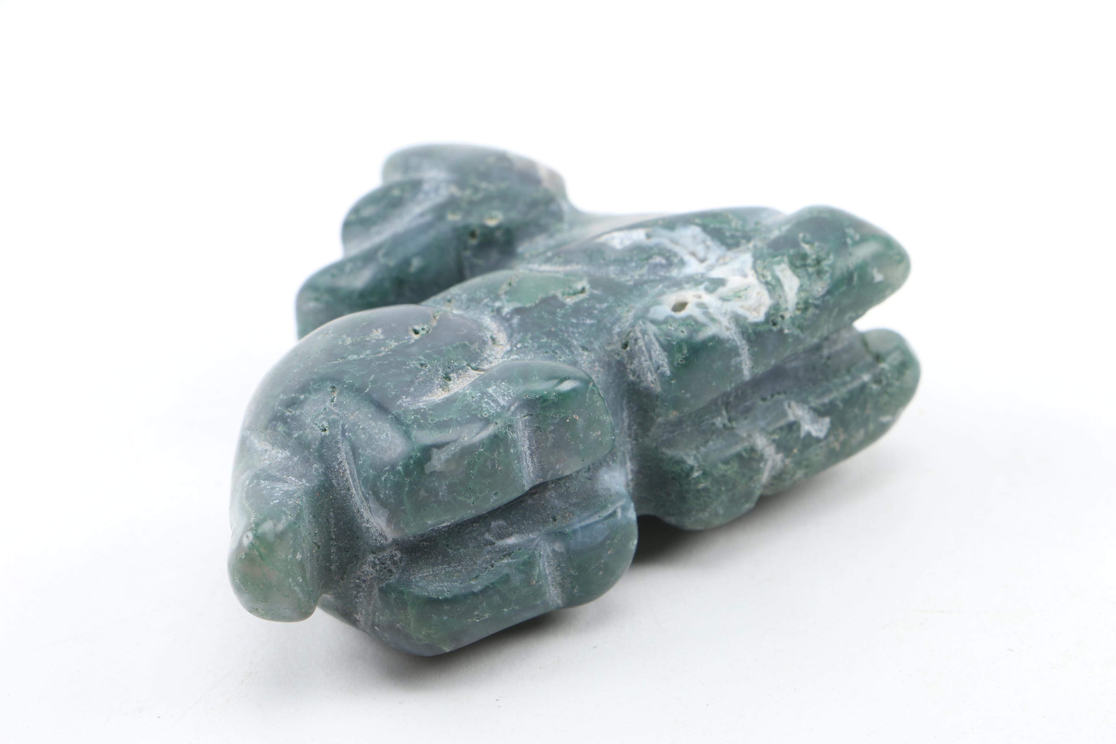 Carved Agate Figurines