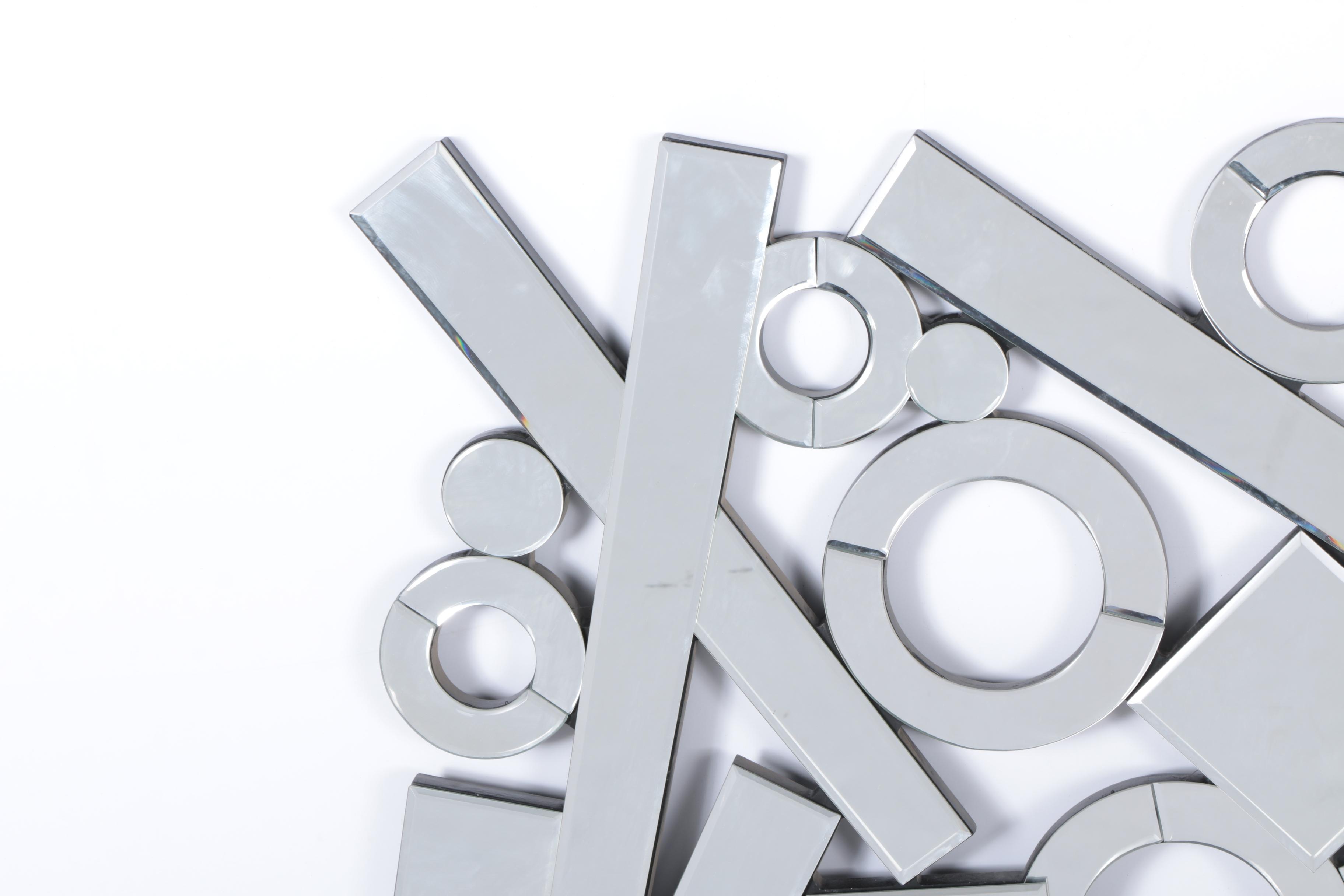 Abstract Mirrored Wall Hanging