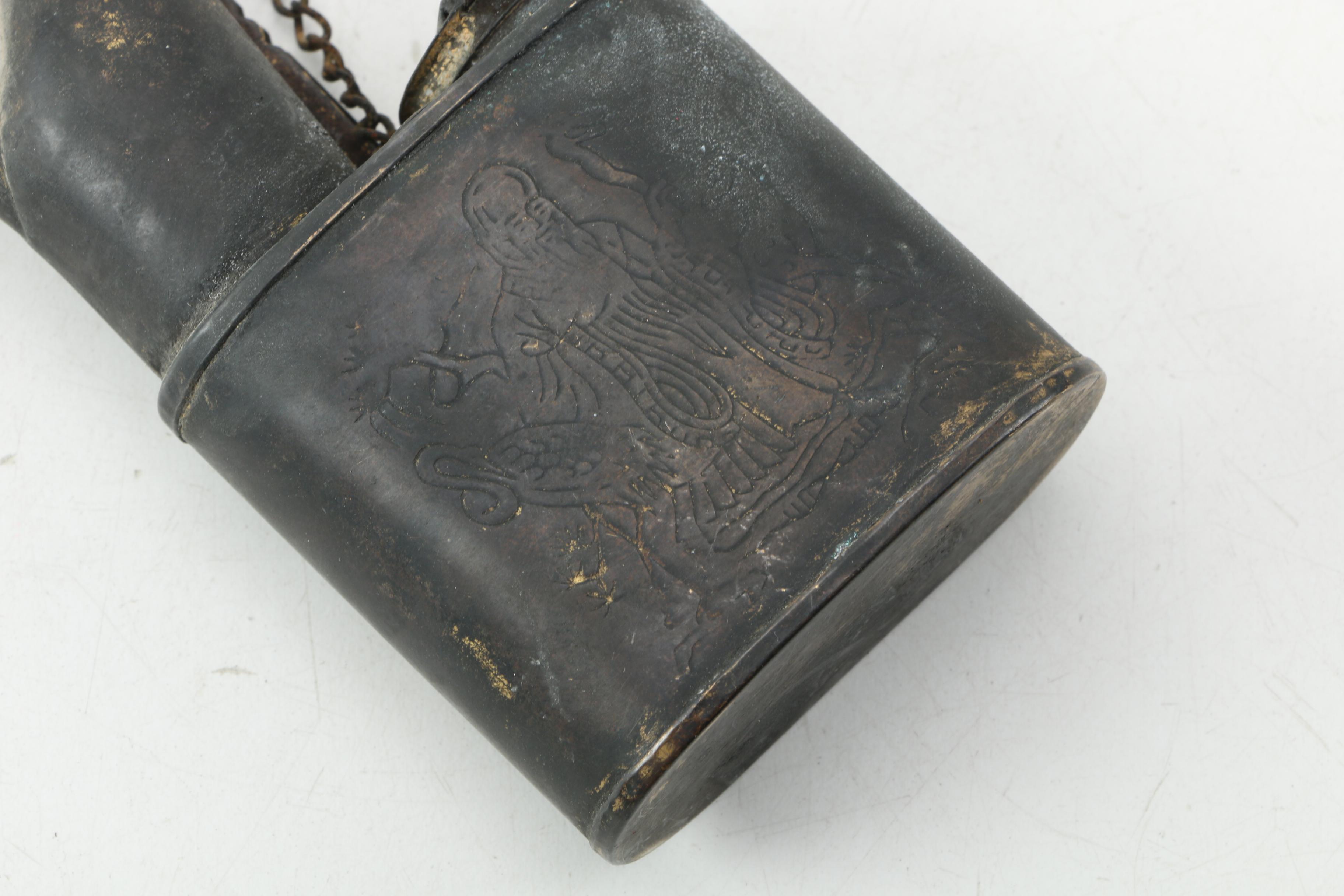 Vintage Chinese Brass Opium Pipe