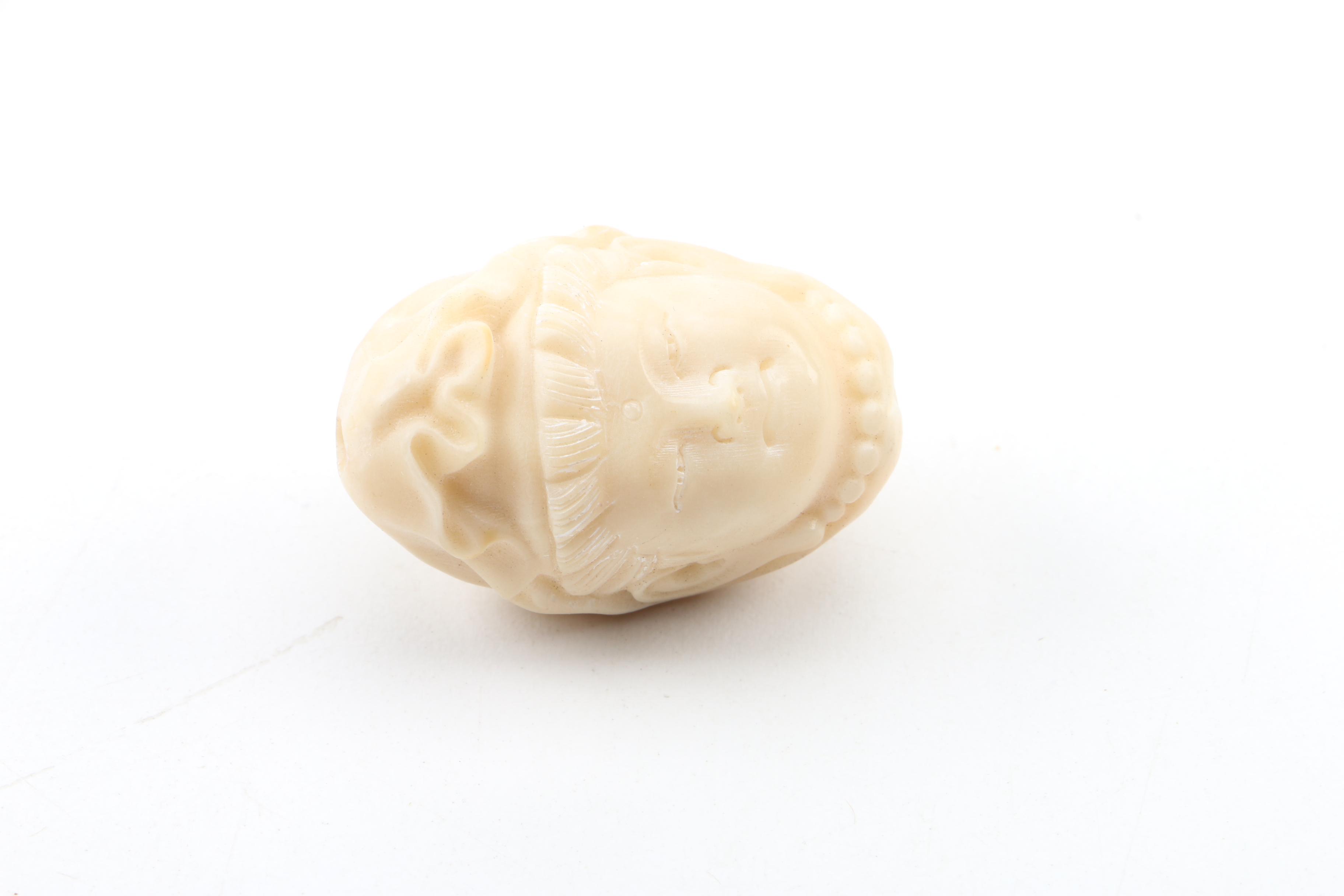 Carved Tagua Nut Figurines