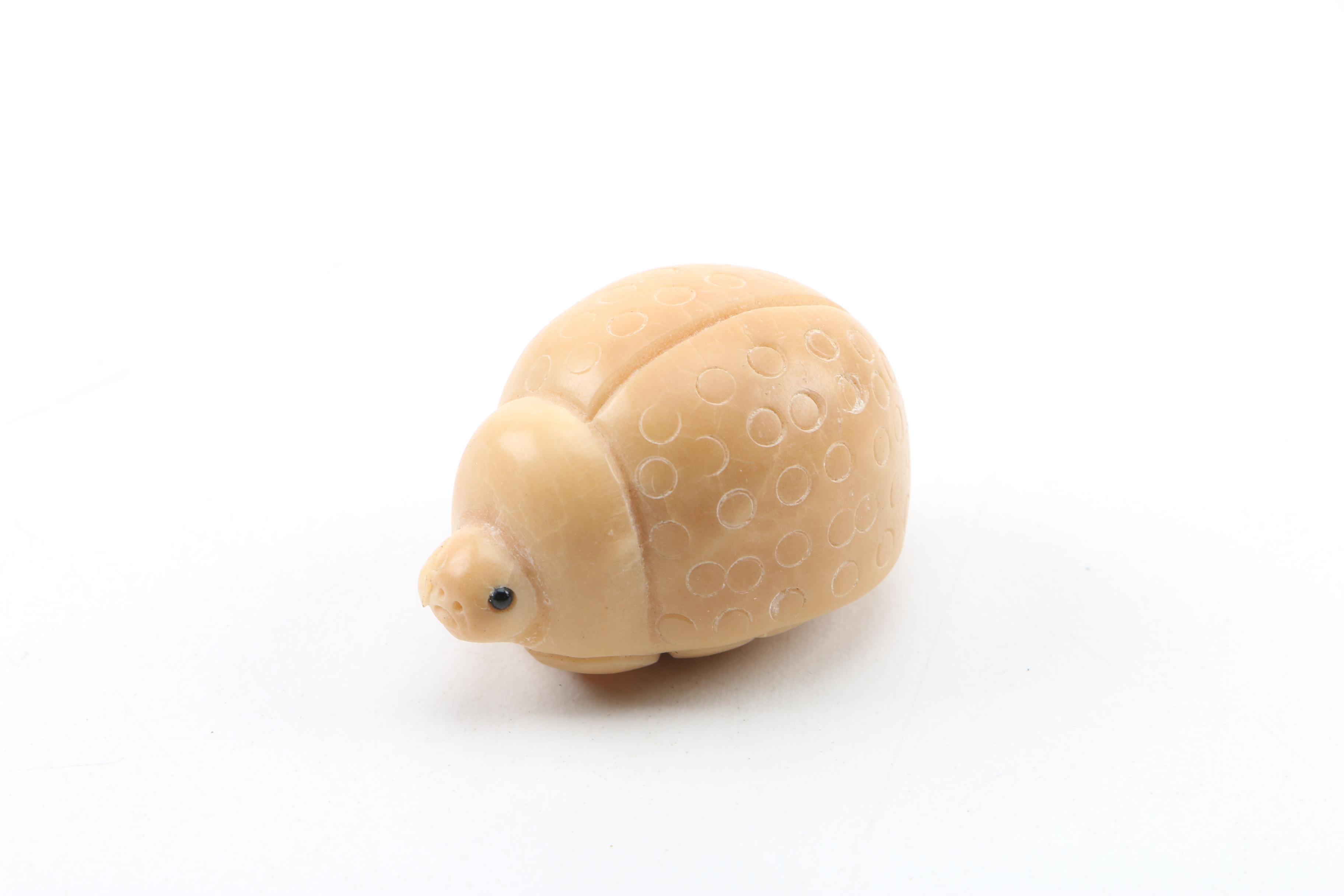 Carved Tagua Nut Figurines