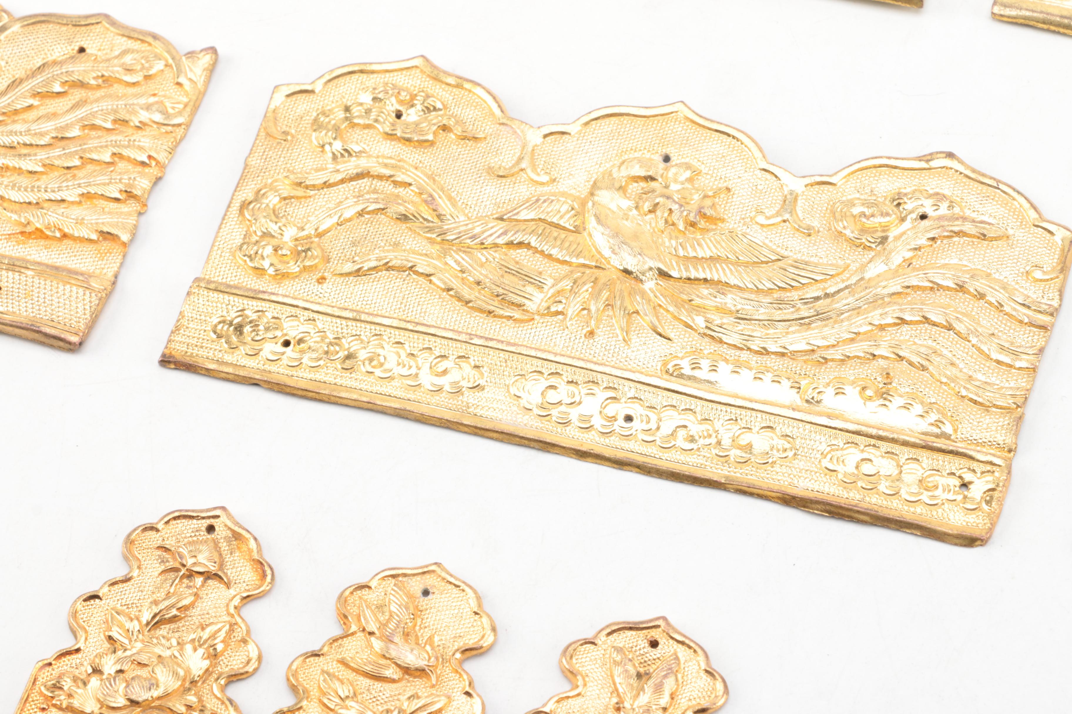 Asian Metal Wall Plaques