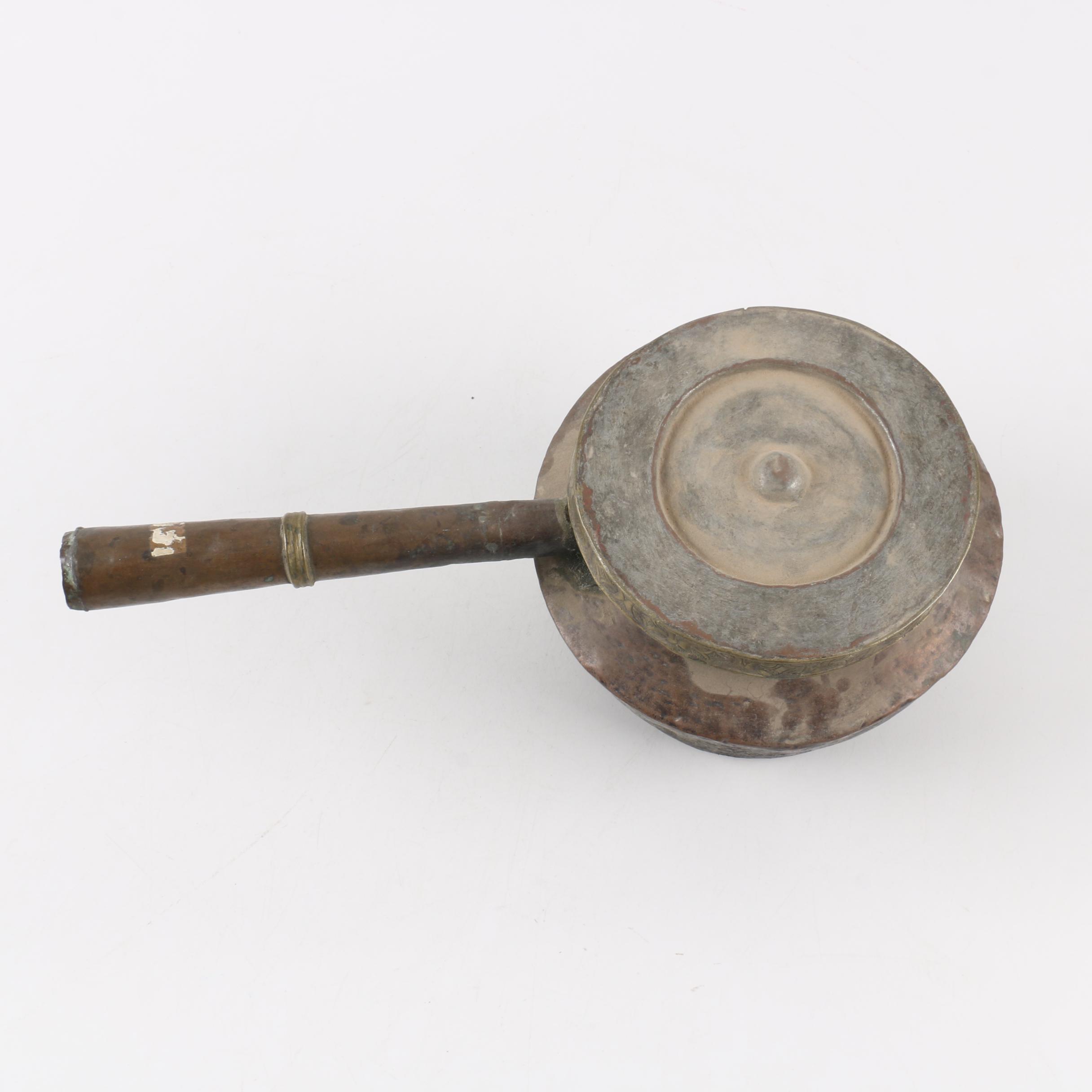 Tibetan Style Metal Cooking Pot