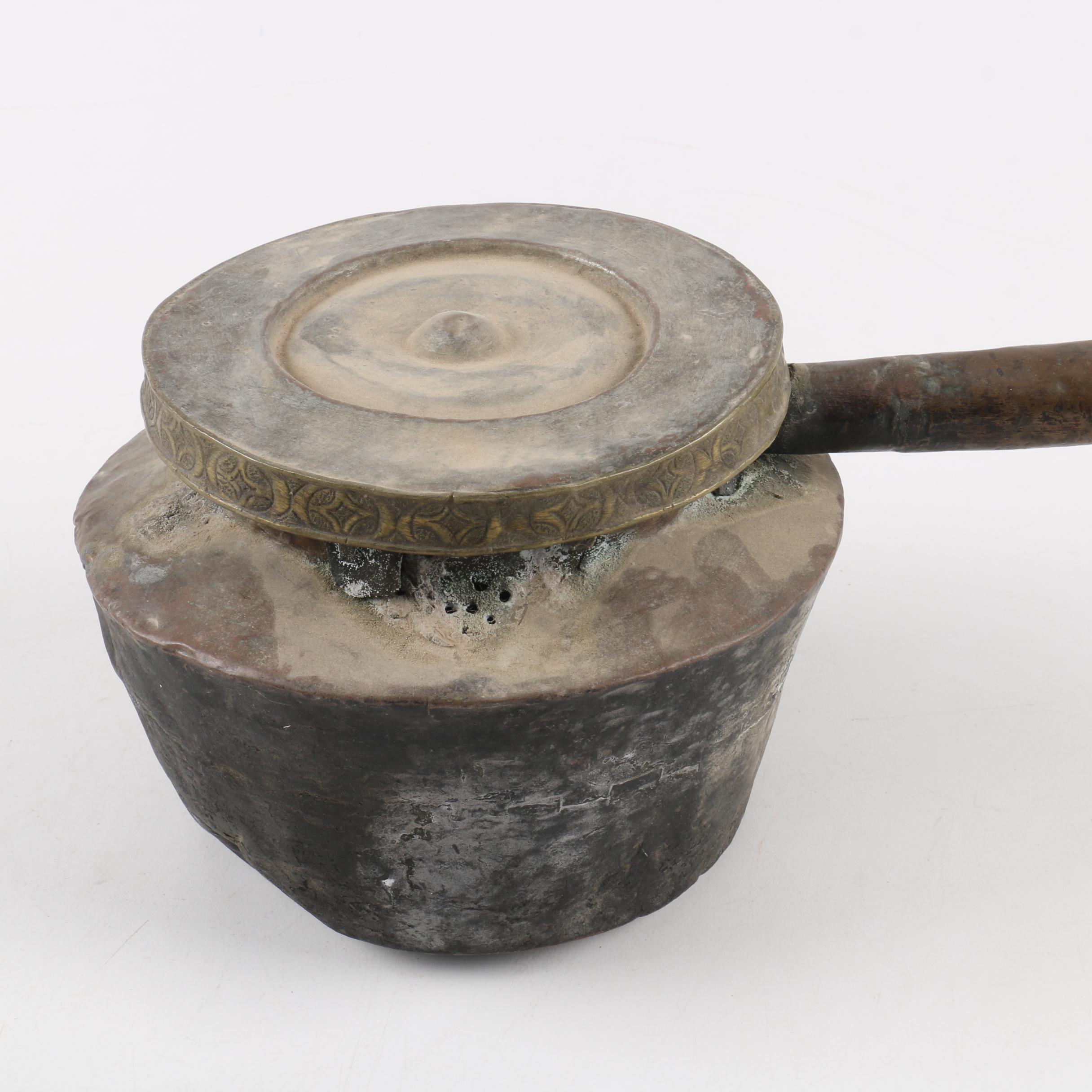 Tibetan Style Metal Cooking Pot