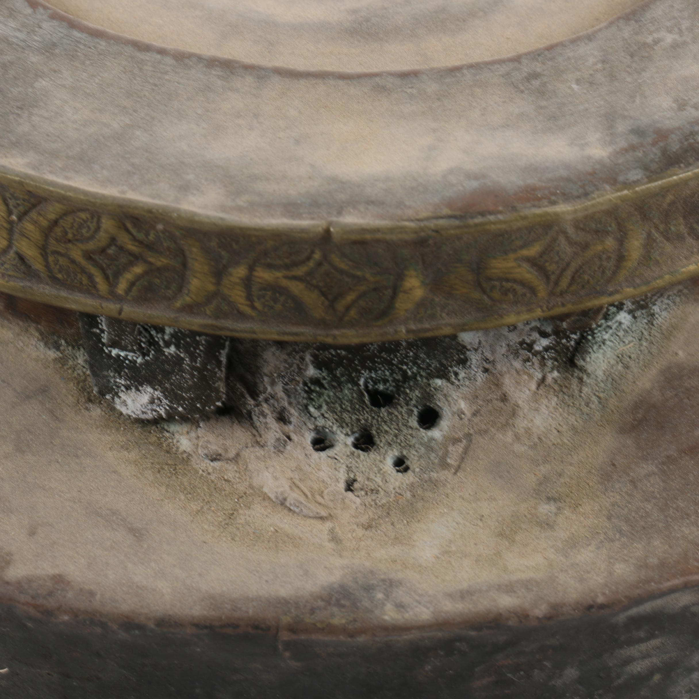 Tibetan Style Metal Cooking Pot