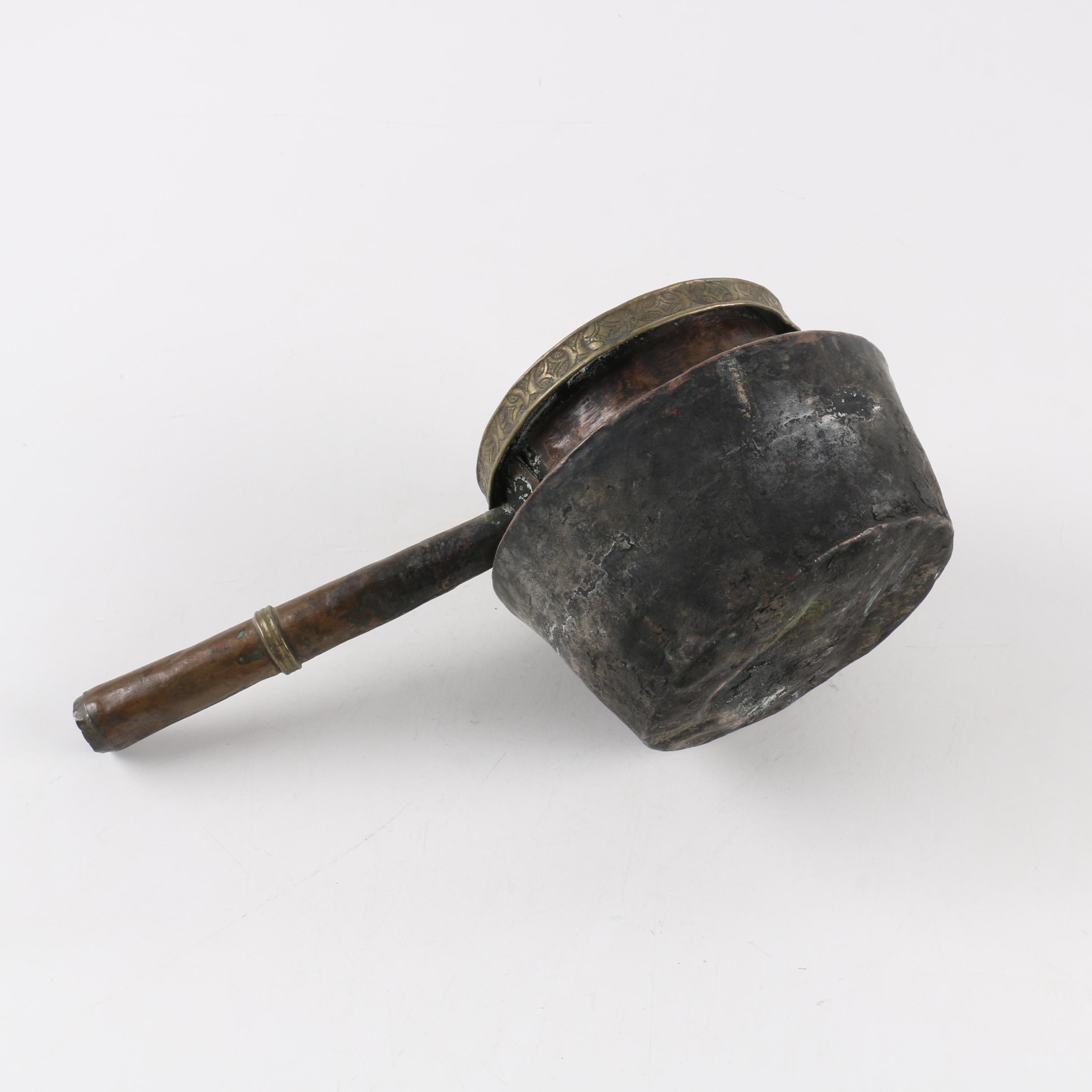 Tibetan Style Metal Cooking Pot