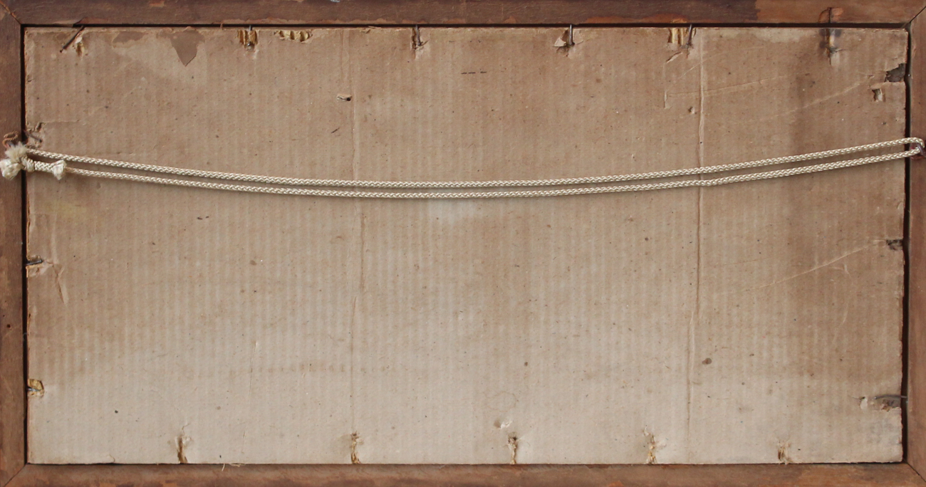 George Thompson Hobbs Pastel of Strawberries Still Life Drawing