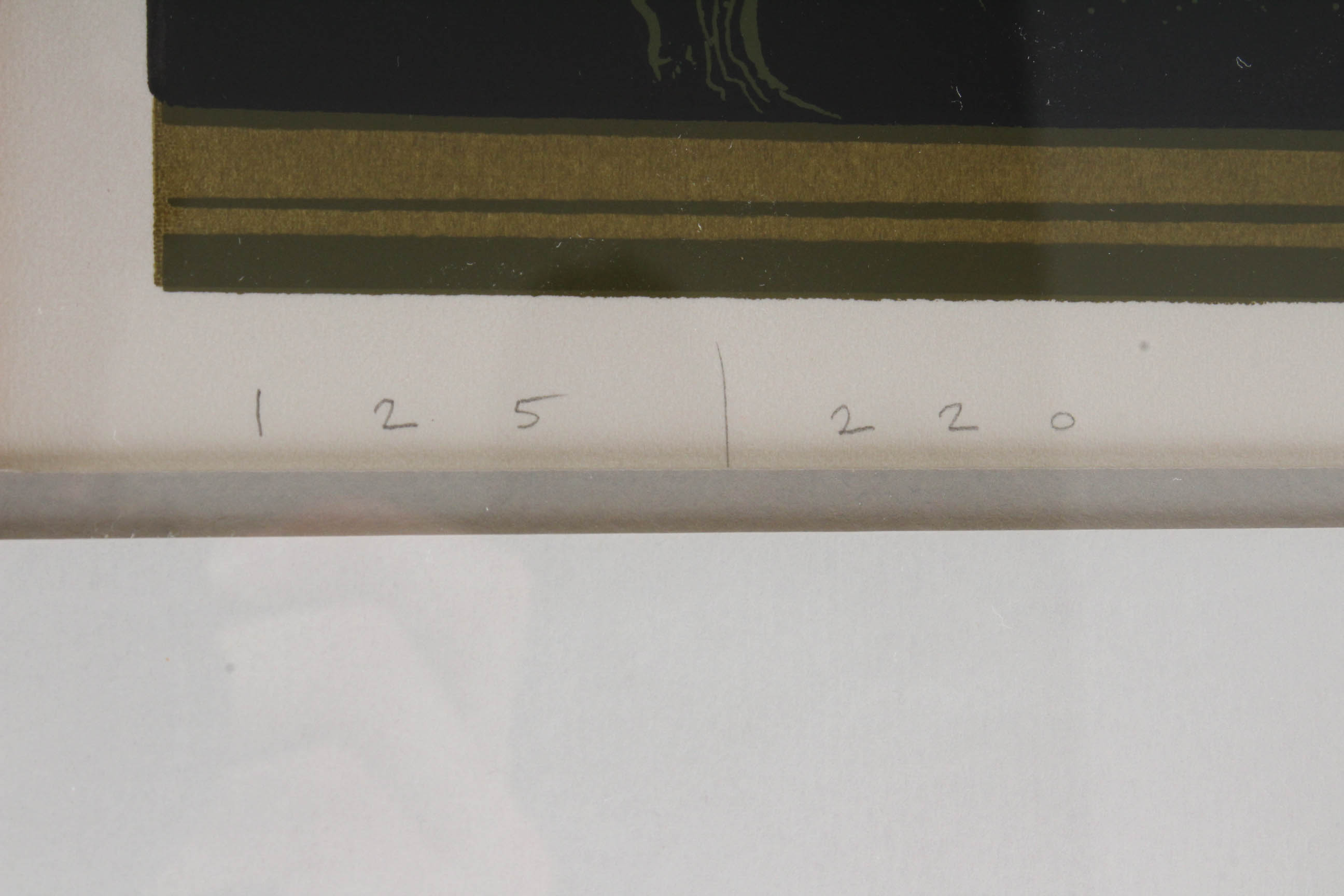 Eyvind Earle Serigraph "Valley" Series Landscape