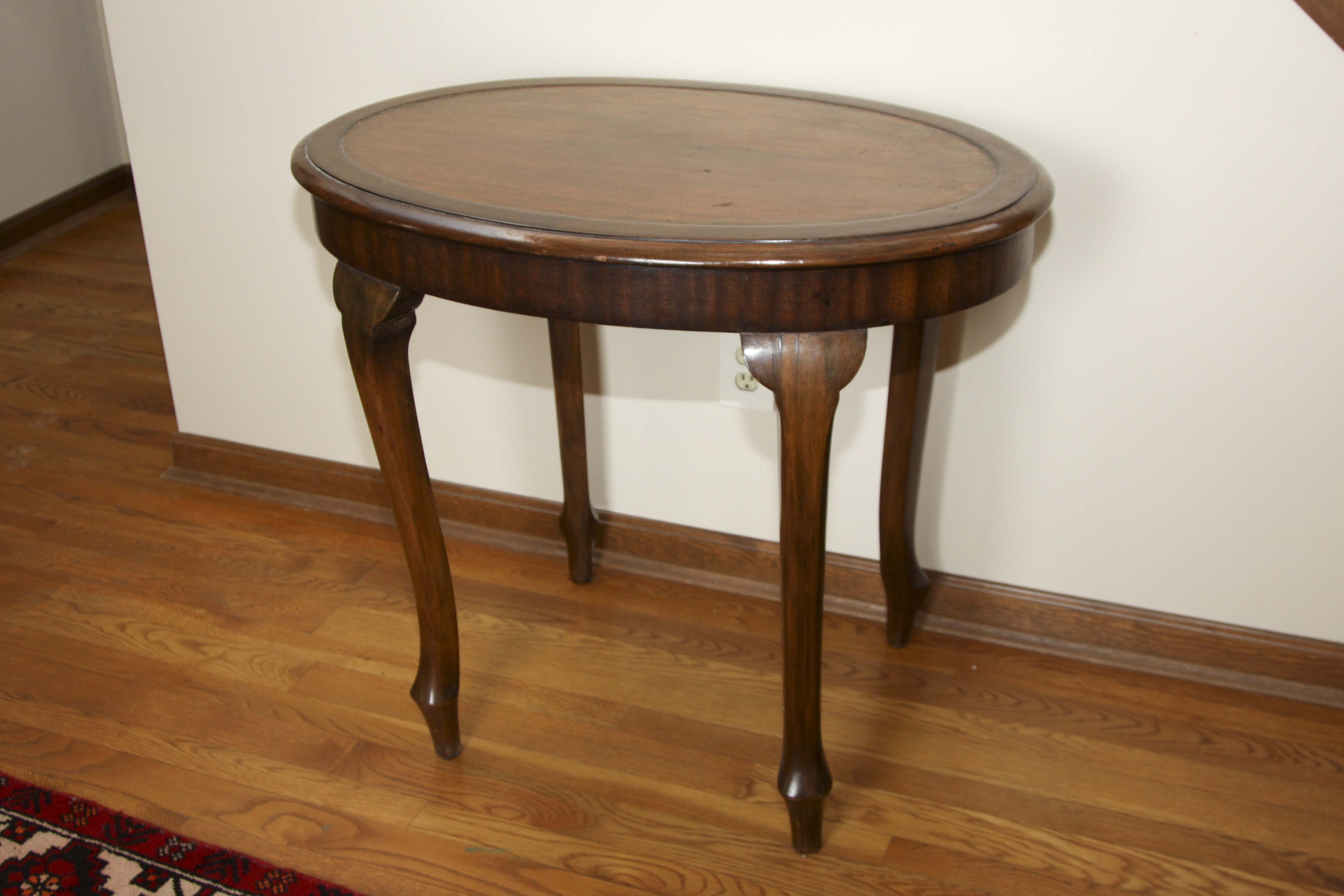 Oval Entry Table