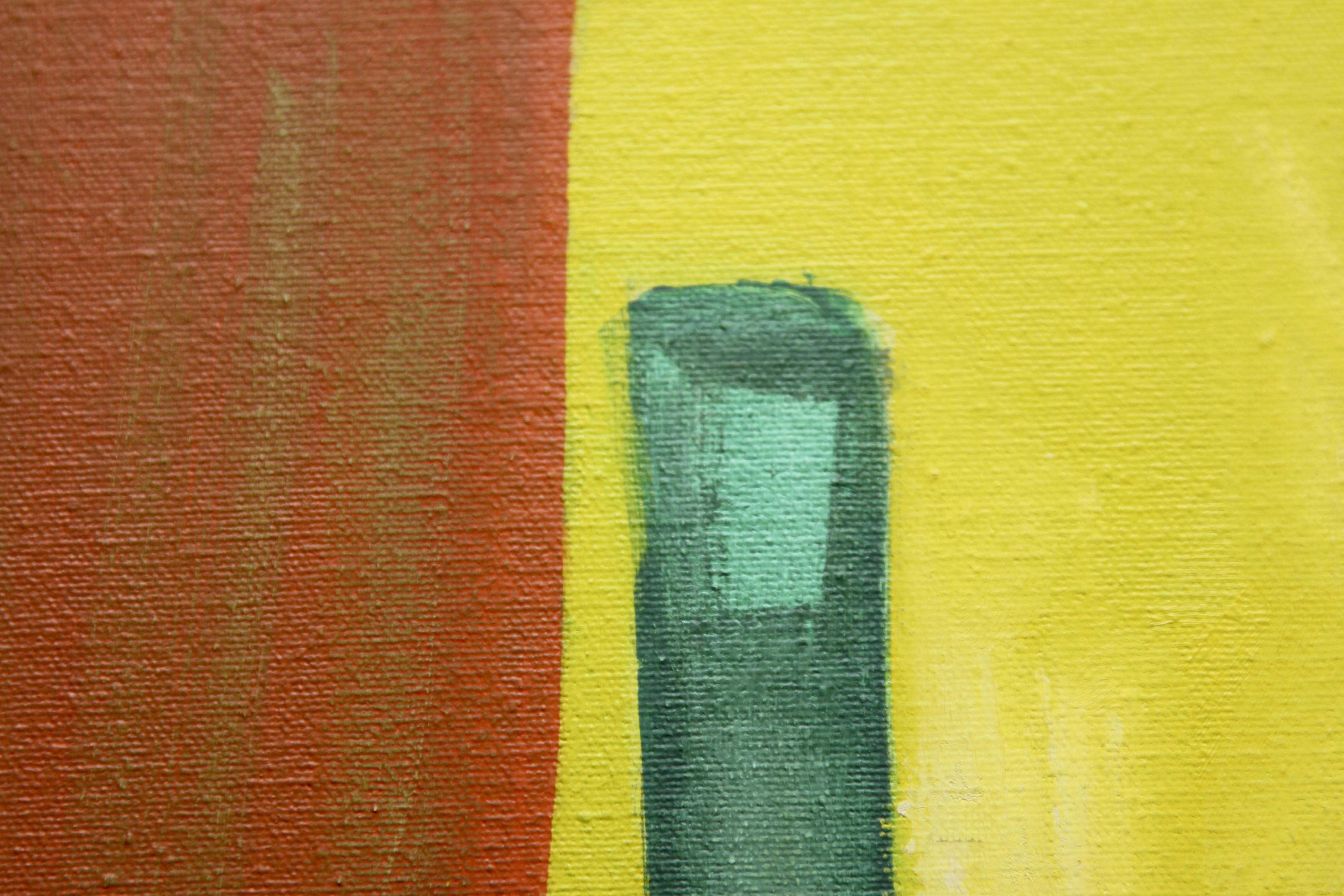 Framed Still Life Acrylic Painting