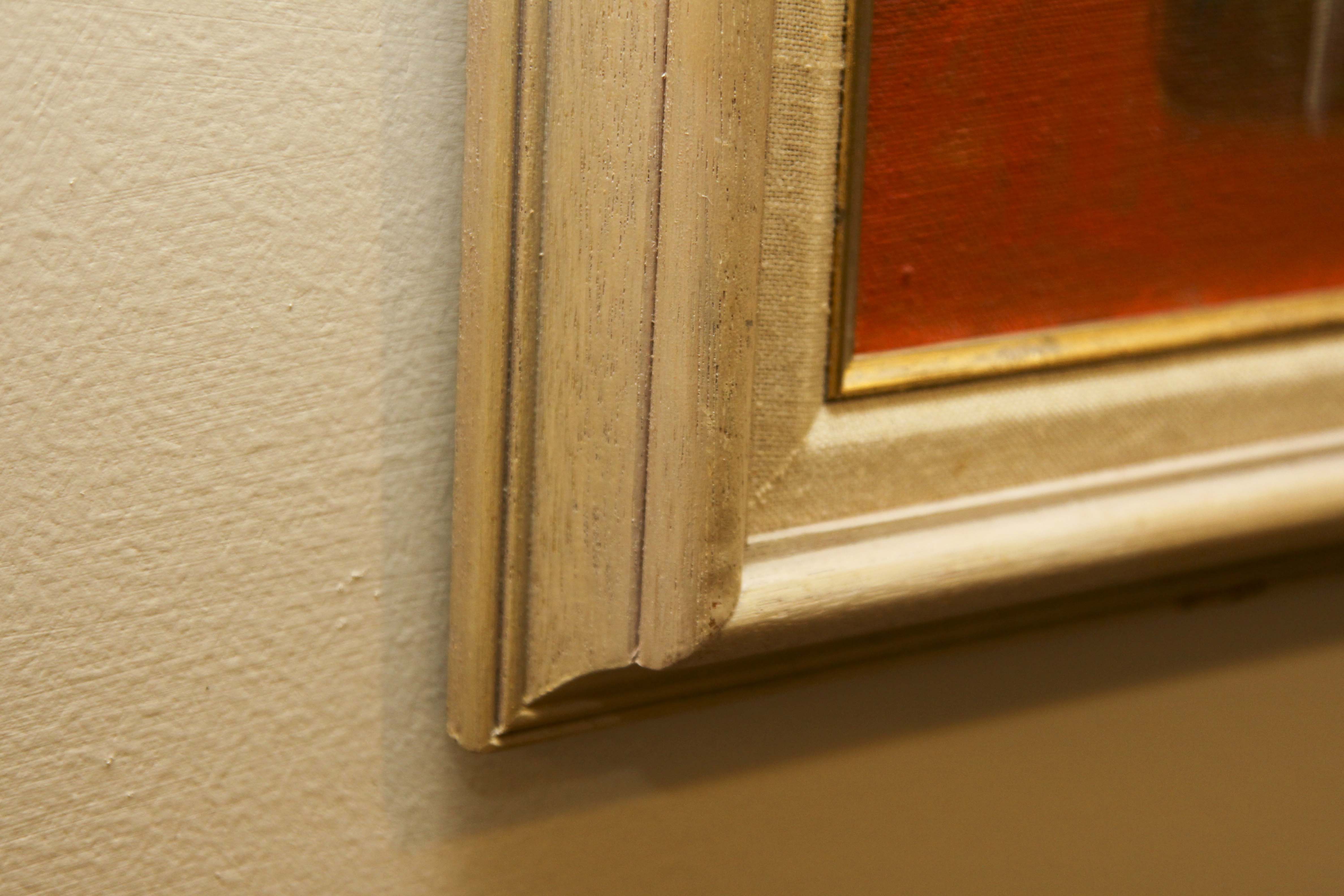 Framed Still Life Acrylic Painting