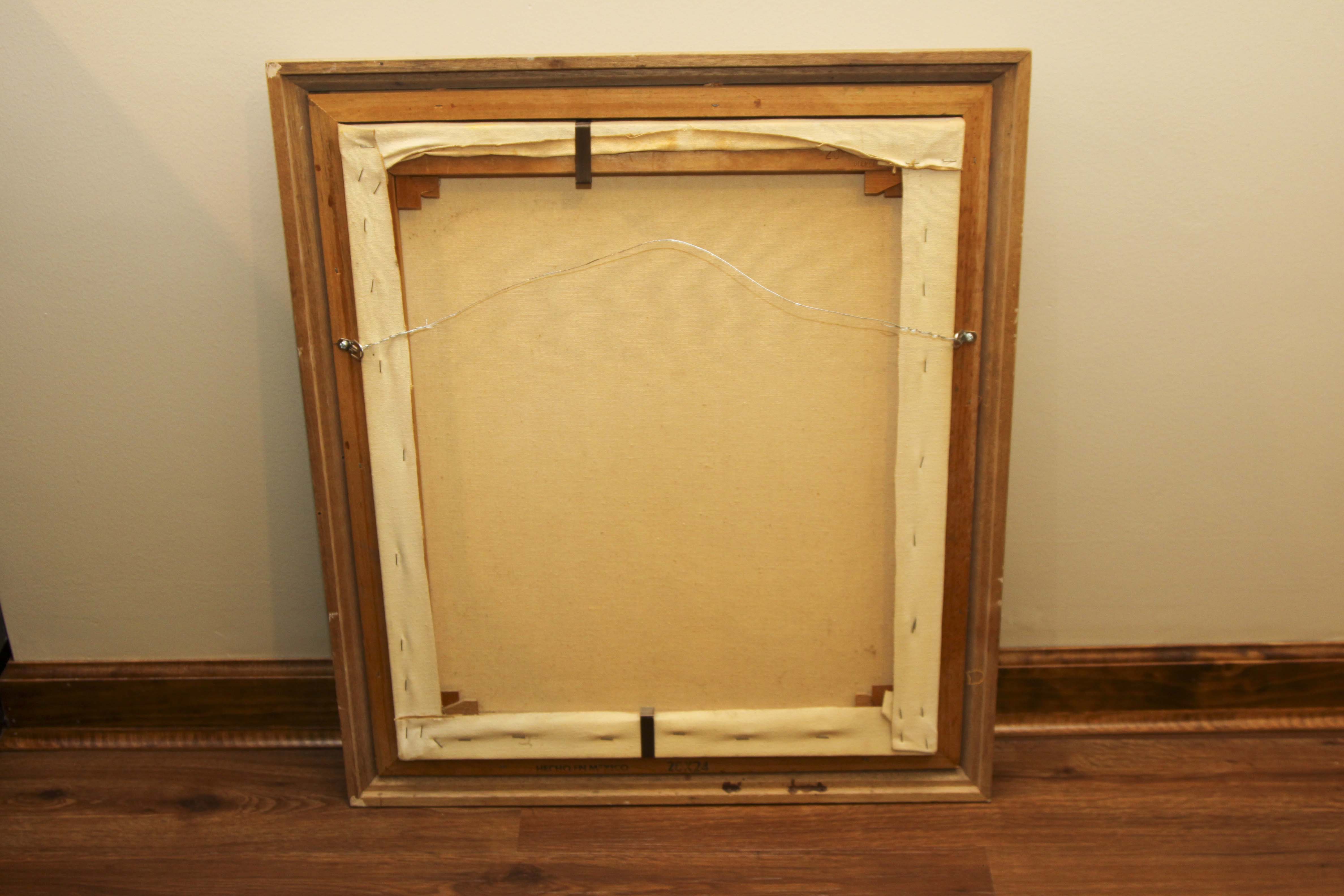 Framed Still Life Acrylic Painting