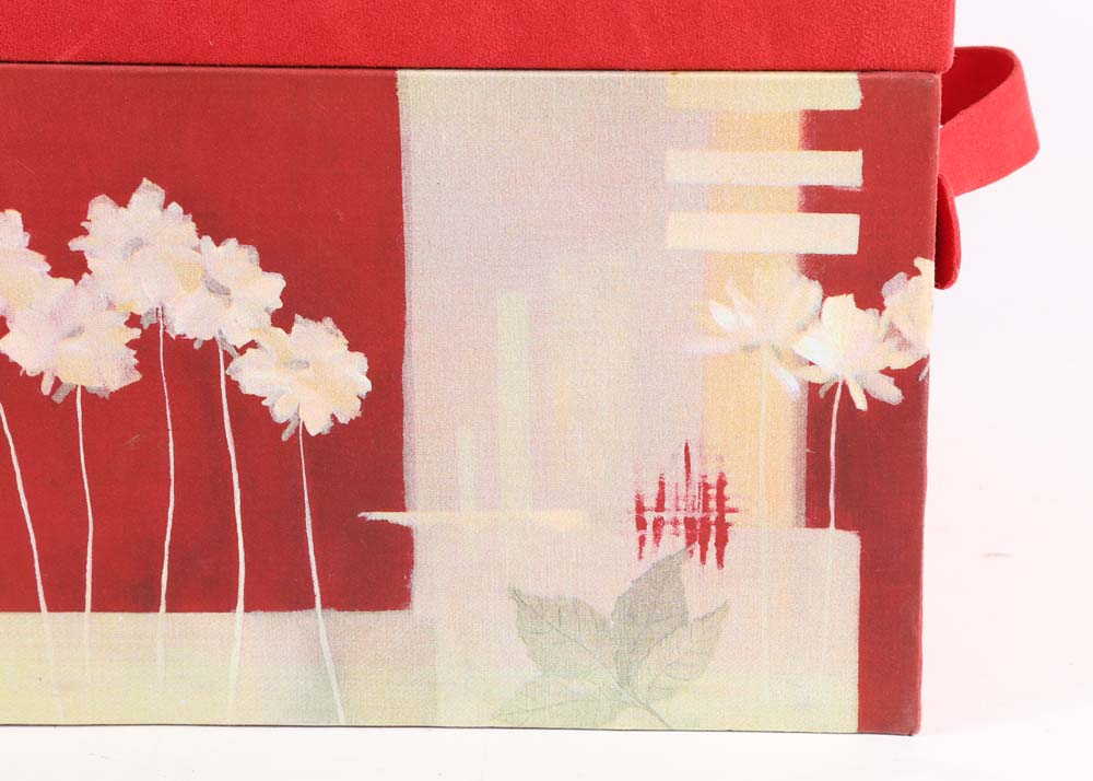 Contemporary Upholstered Trunk