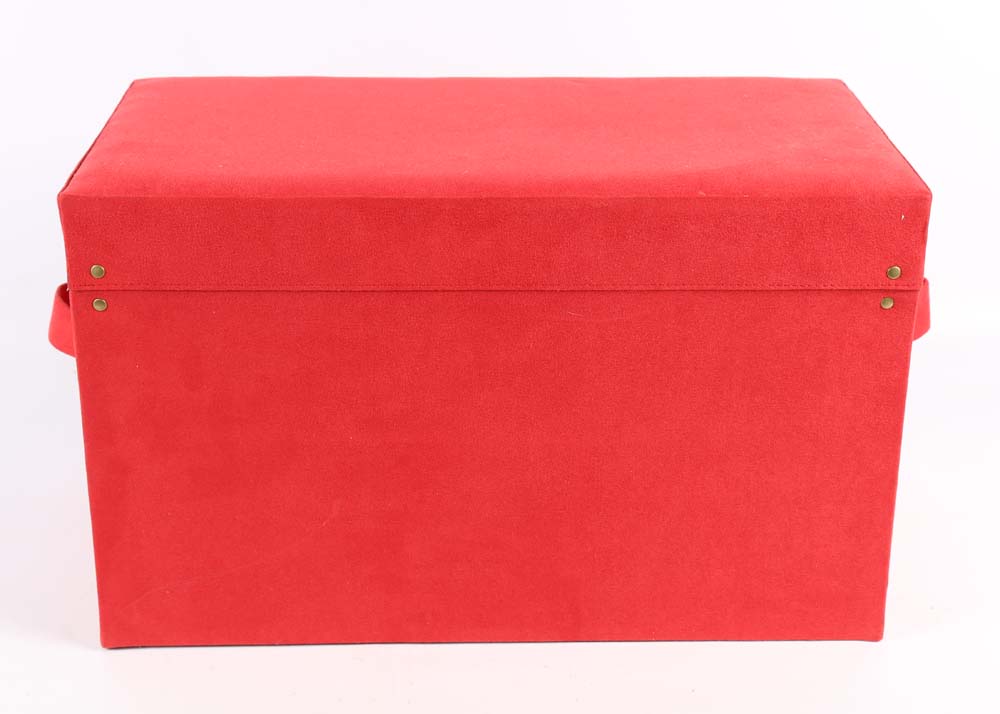 Contemporary Upholstered Trunk