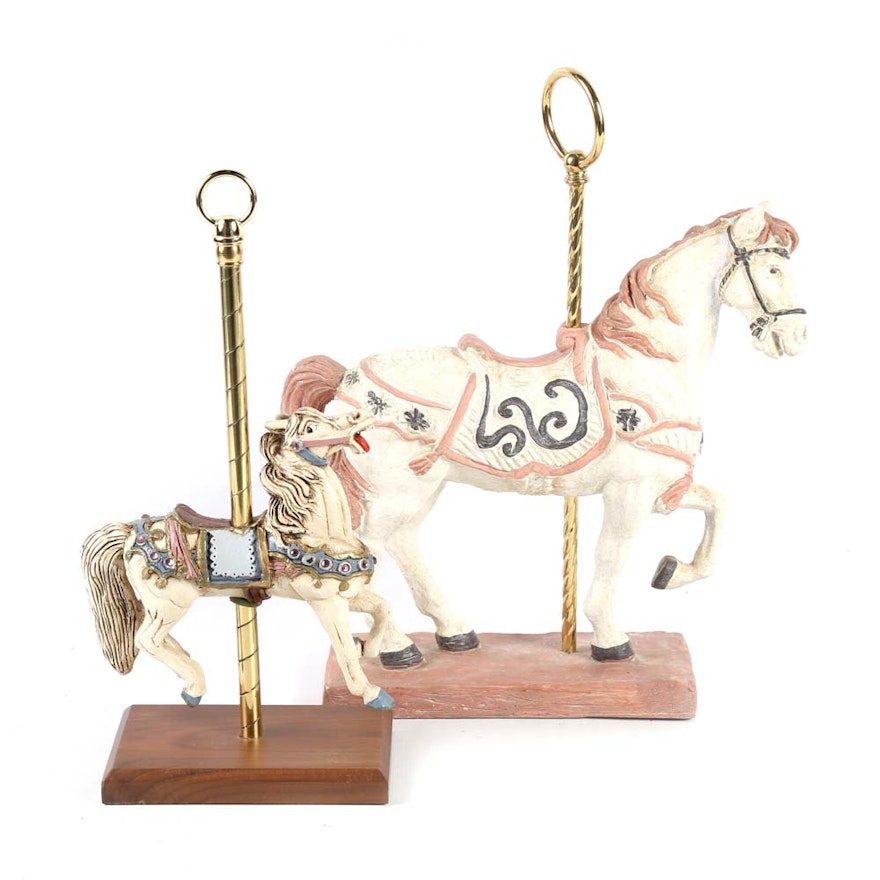 Carousel Horse Figurines