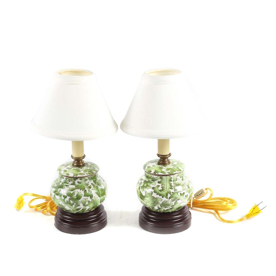 Vintage Ceramic Mantel Lamps