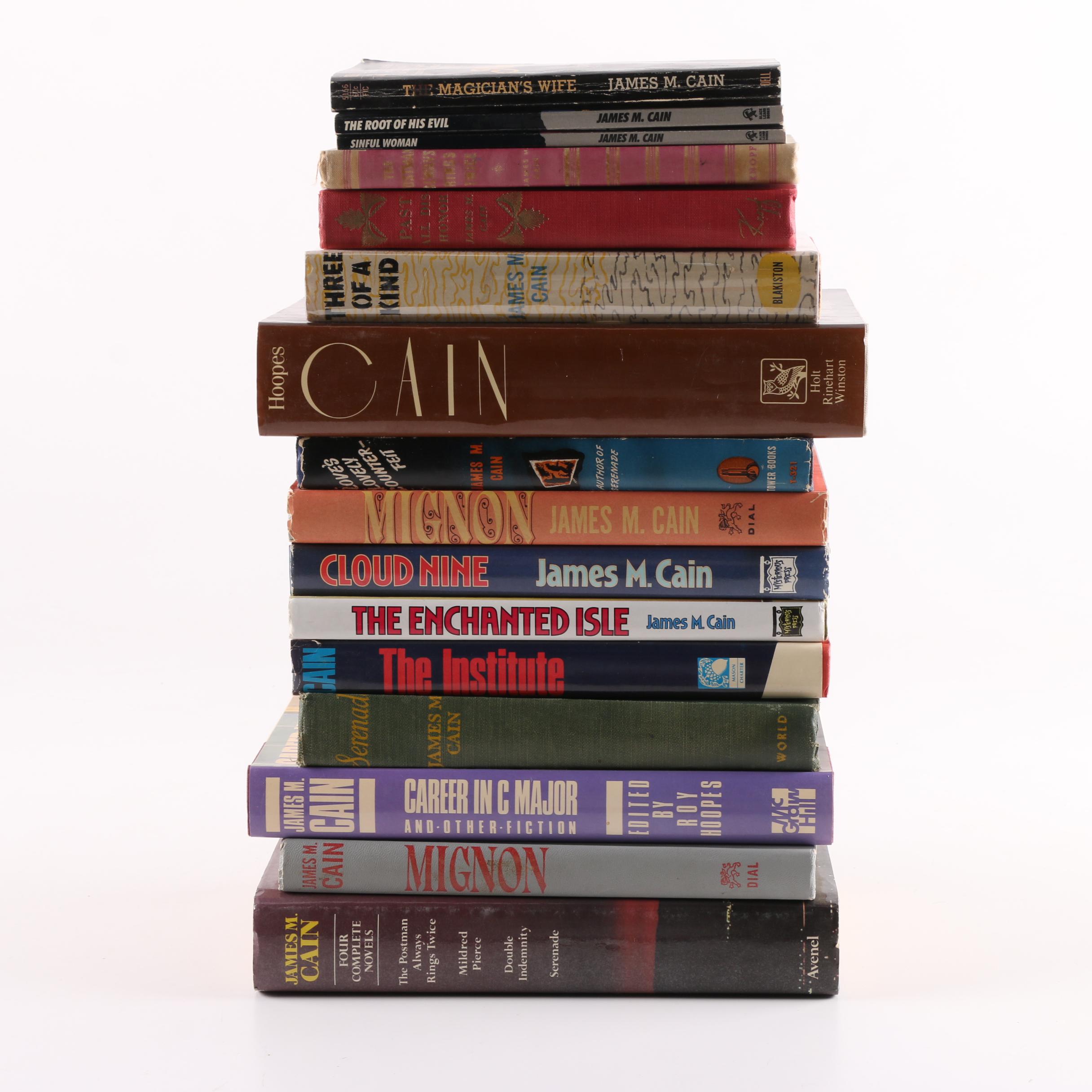 Collection of Books by James M. Cain