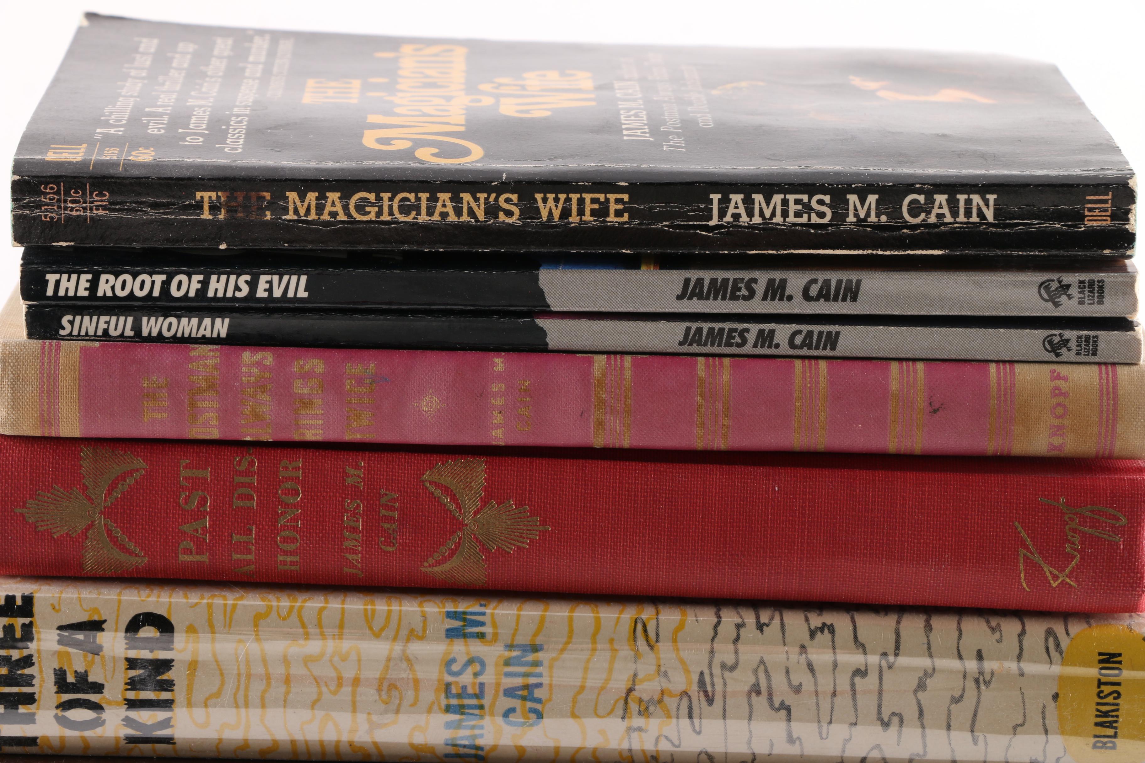 Collection of Books by James M. Cain