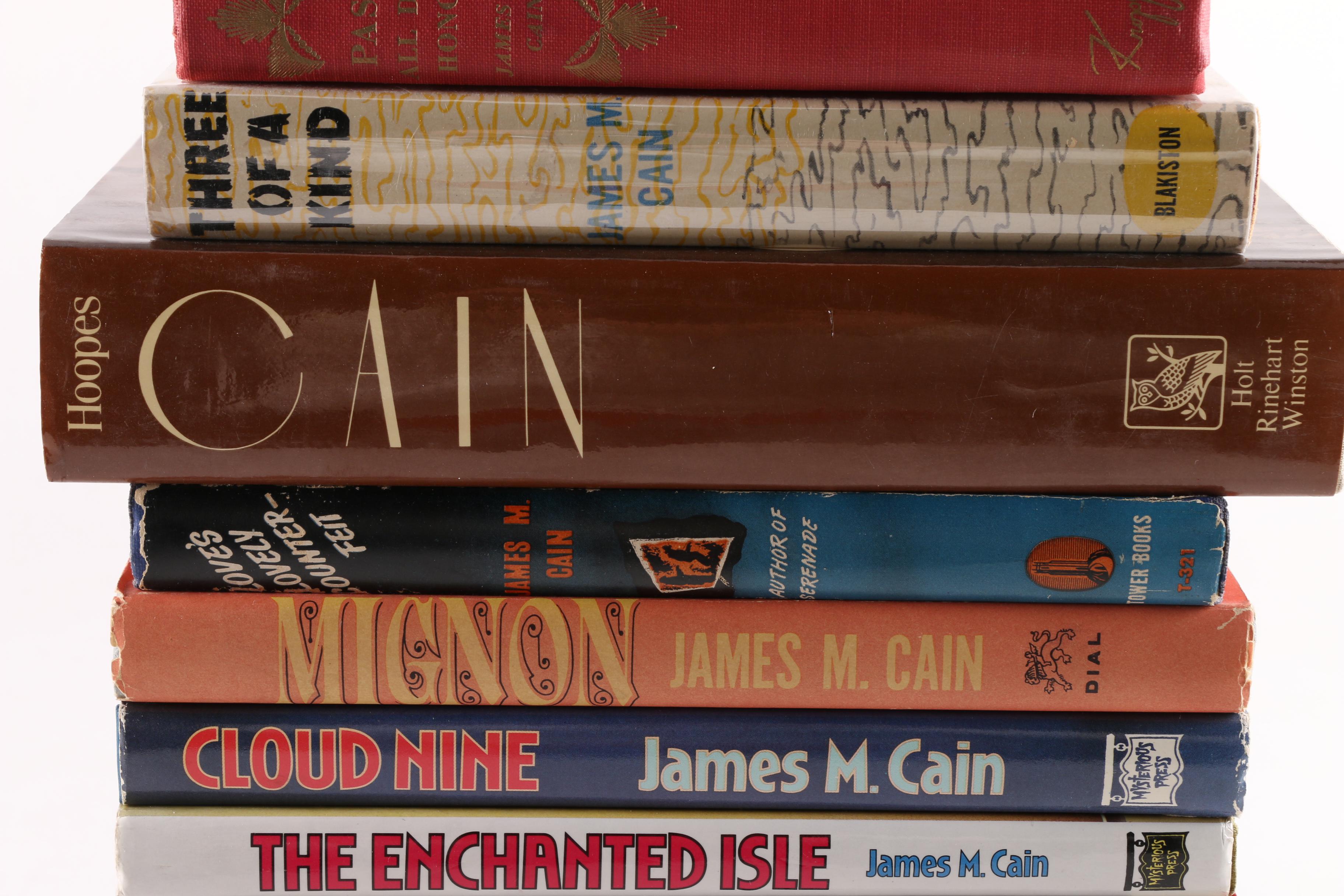 Collection of Books by James M. Cain