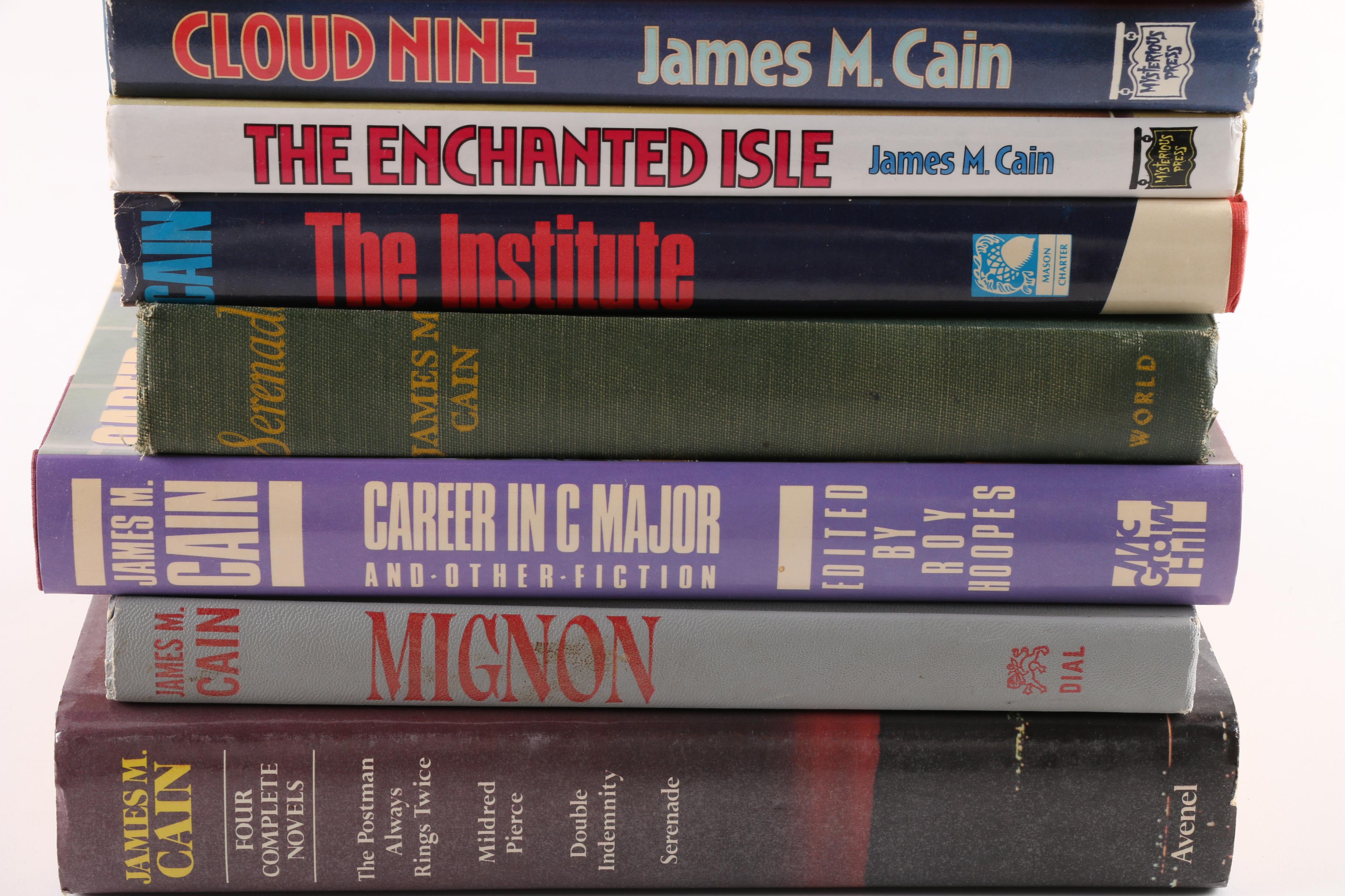 Collection of Books by James M. Cain