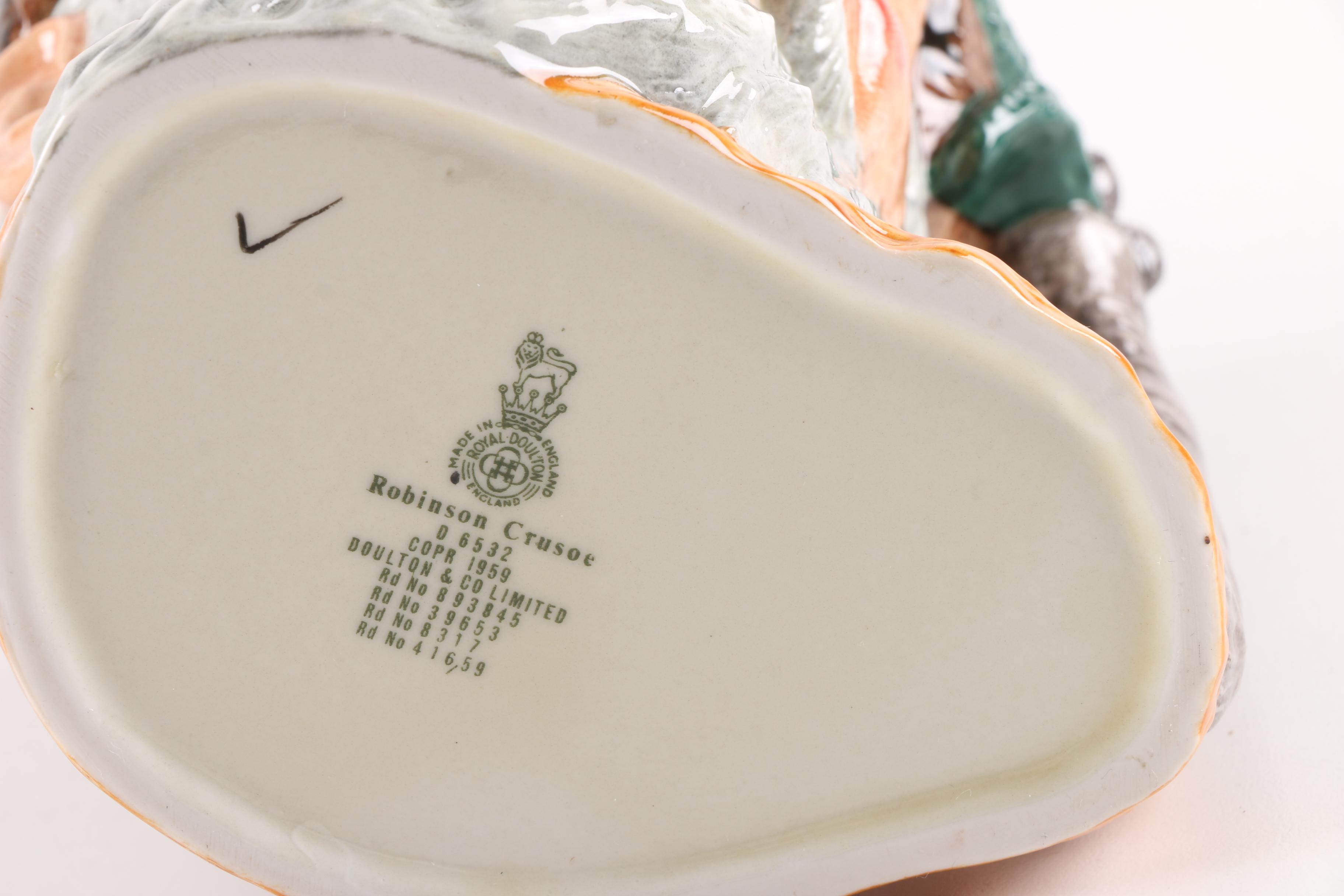 1959 Royal Doulton "Robinson Crusoe" Character Jug