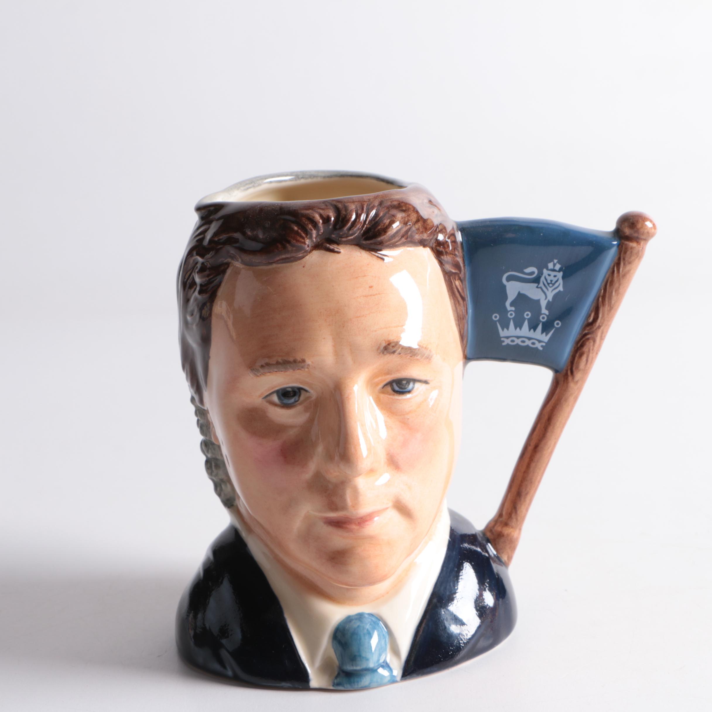 Royal Doulton "Sir Henry Doulton - Michael Doulton" Signed Character Jug