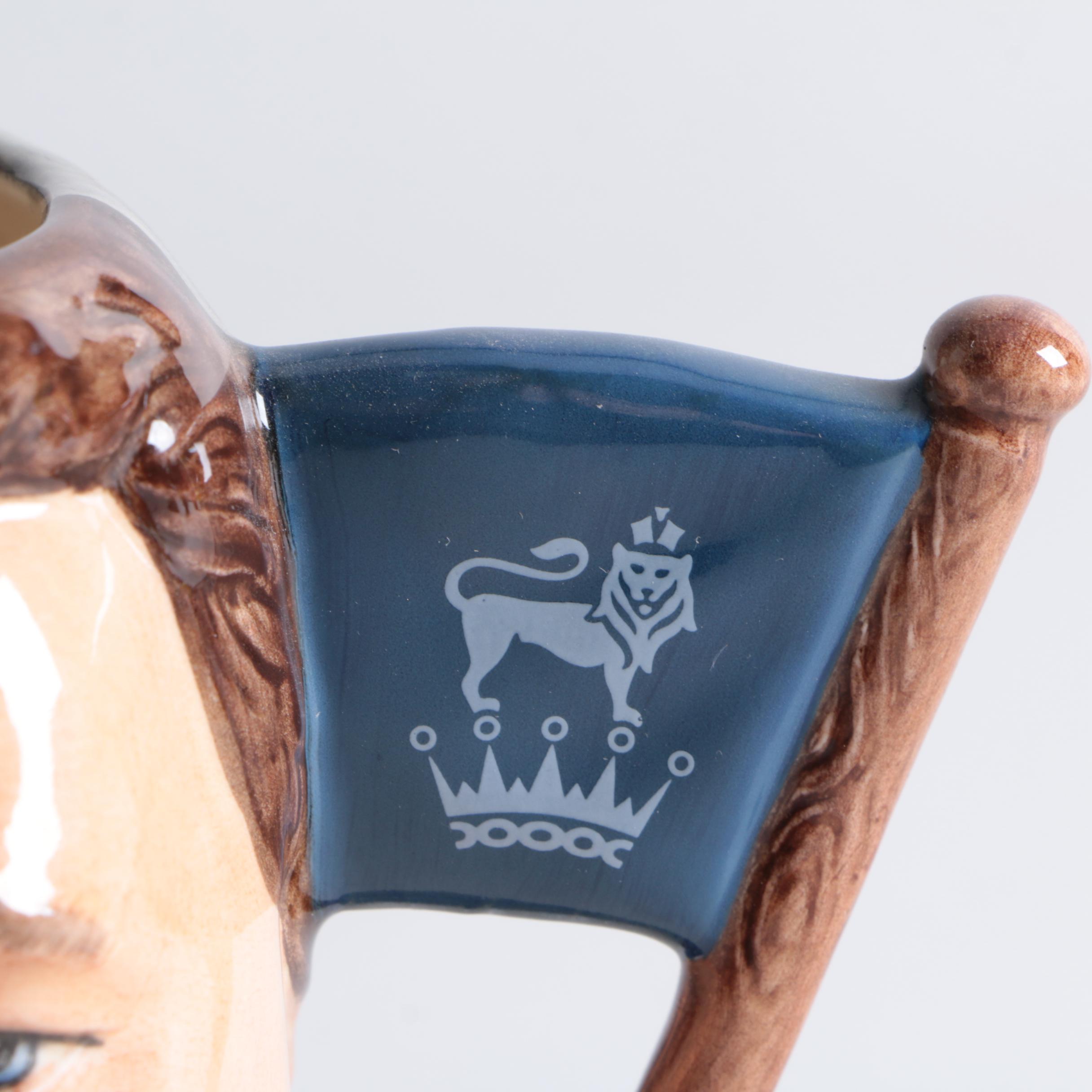 Royal Doulton "Sir Henry Doulton - Michael Doulton" Signed Character Jug