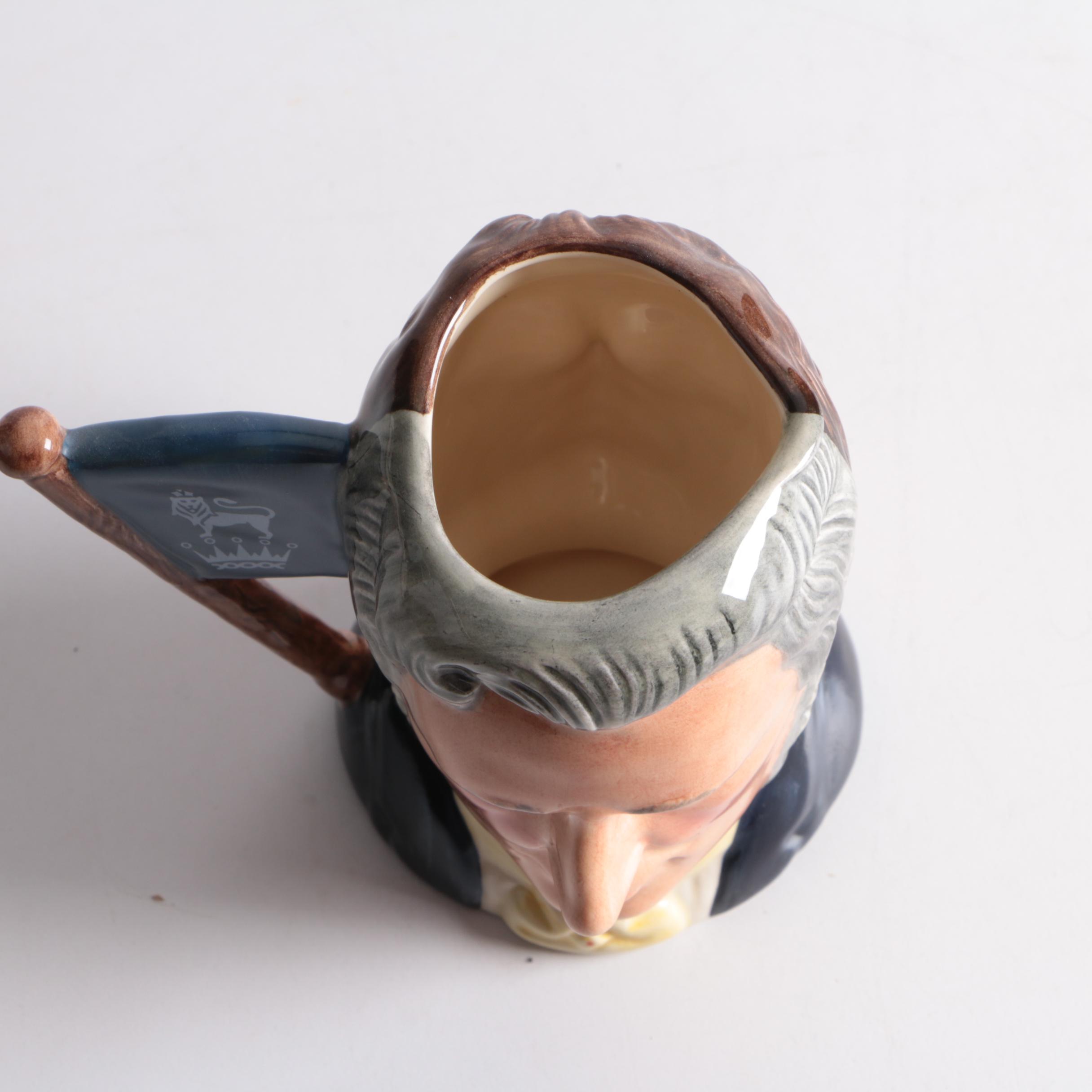 Royal Doulton "Sir Henry Doulton - Michael Doulton" Signed Character Jug