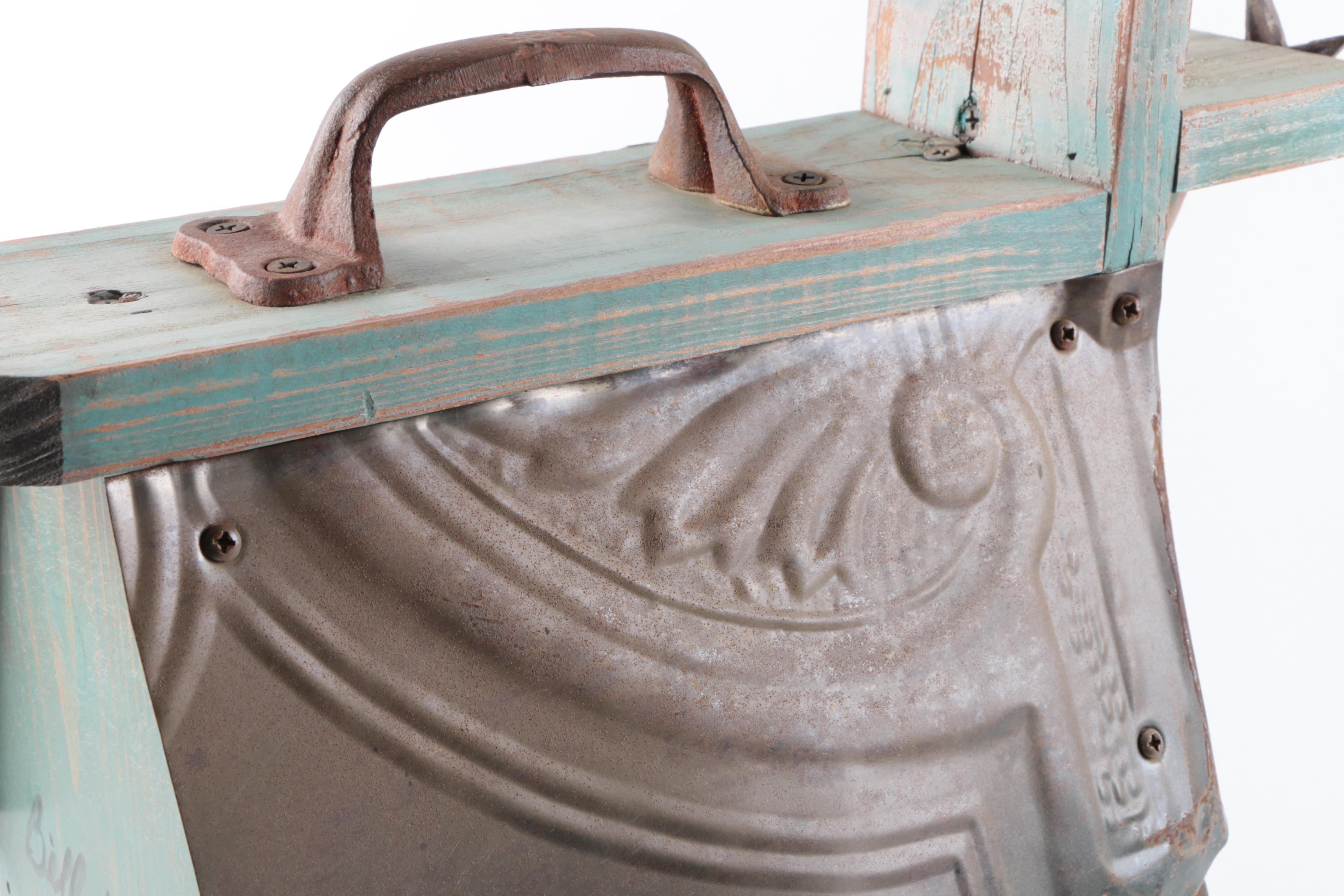 Found Materials Birdhouse by "Birdhouse Bill"