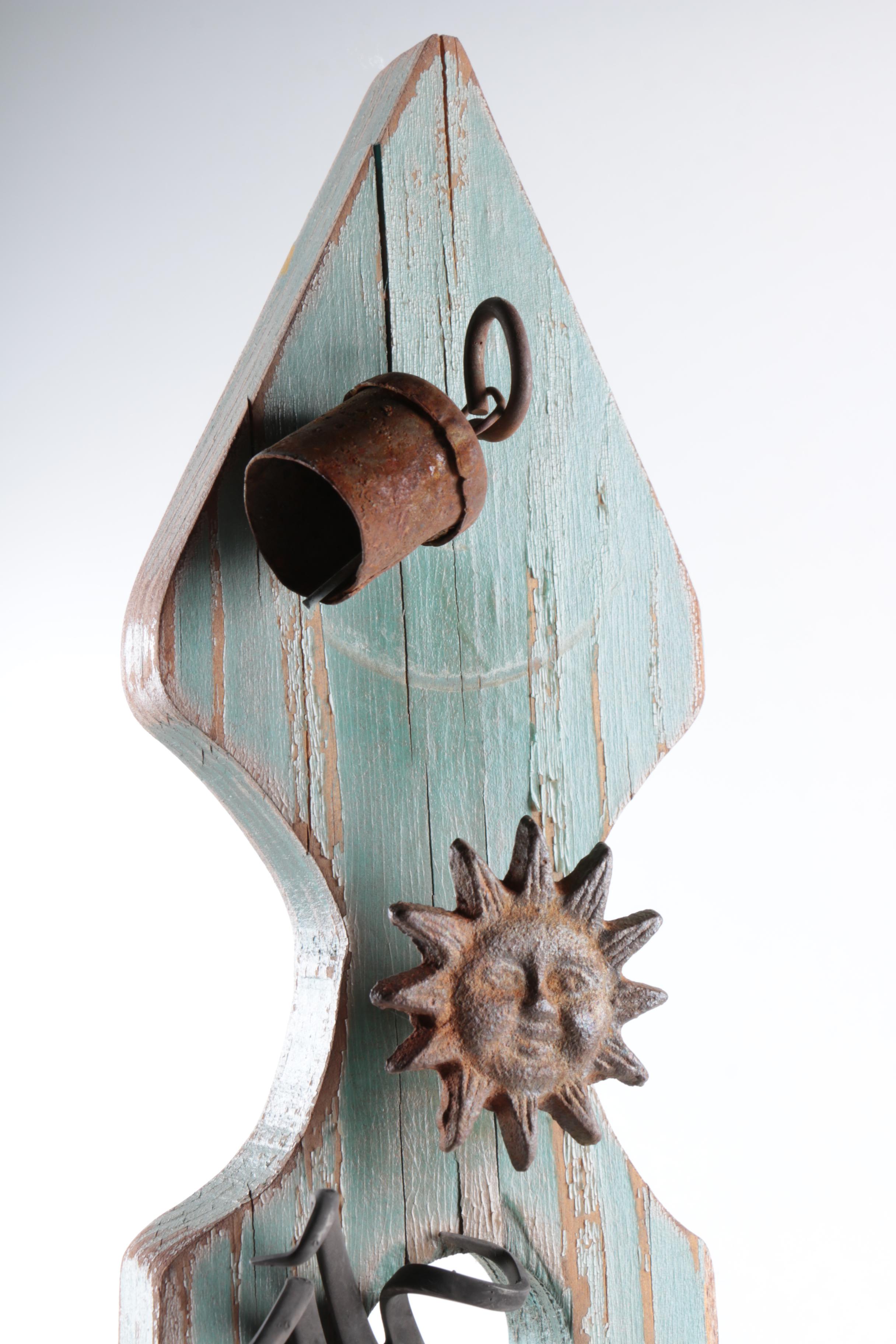 Found Materials Birdhouse by "Birdhouse Bill"